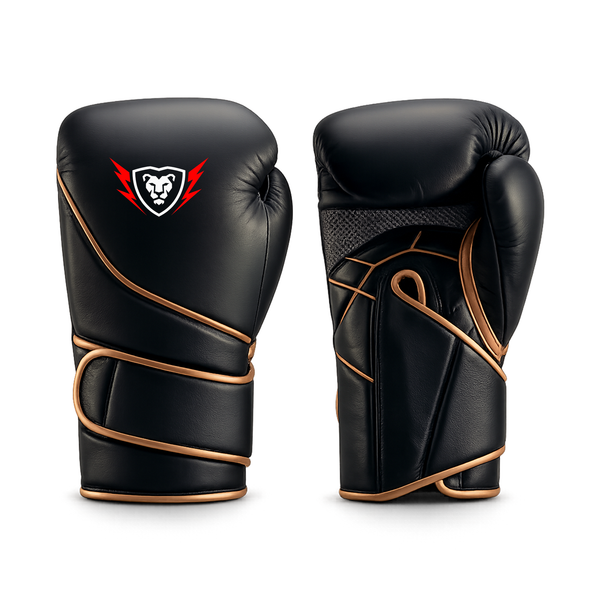 Cowhide Leather Boxing Gloves Training & Kickboxing Gloves