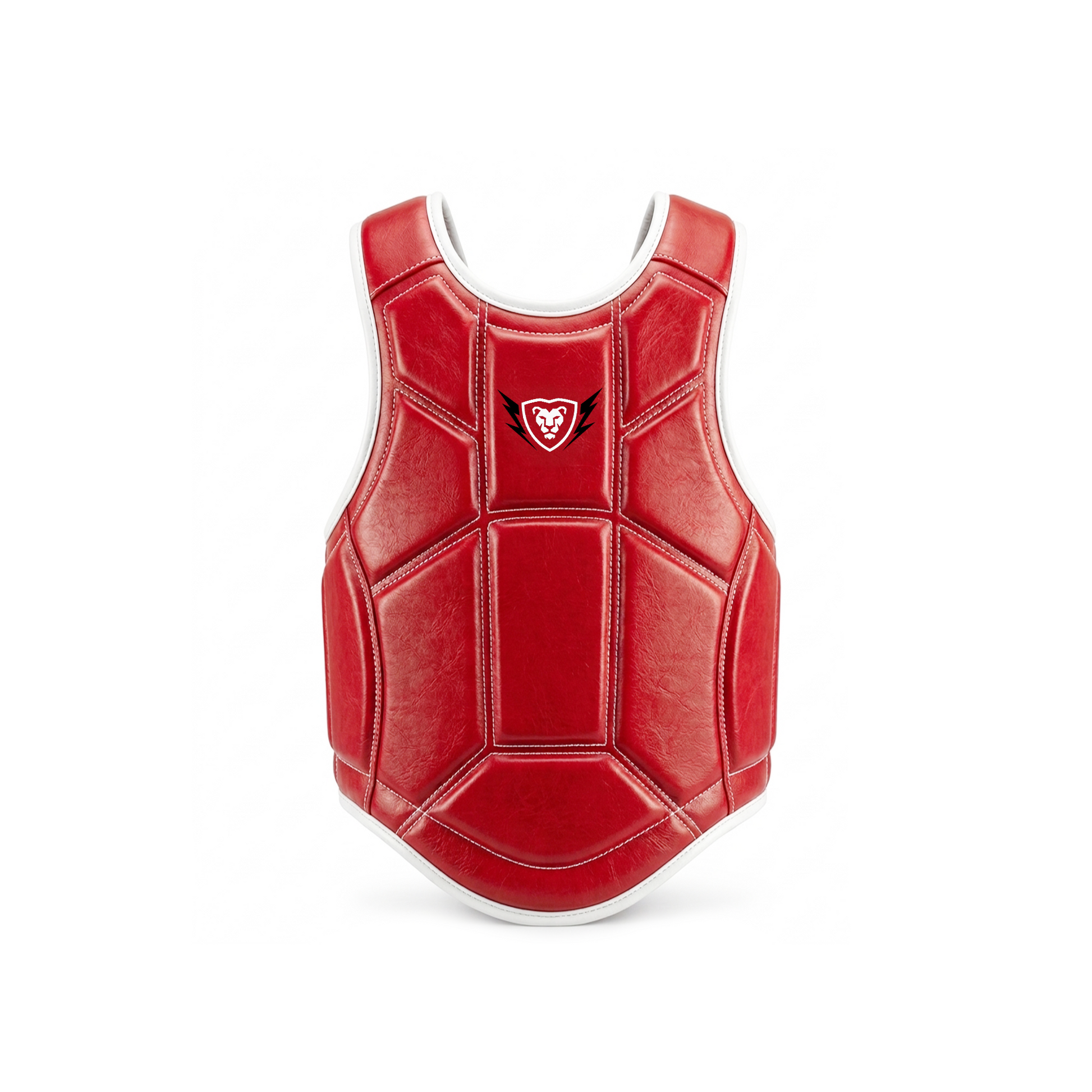 Cowhide Leather Chest Guard: Kickboxing & MMA Training