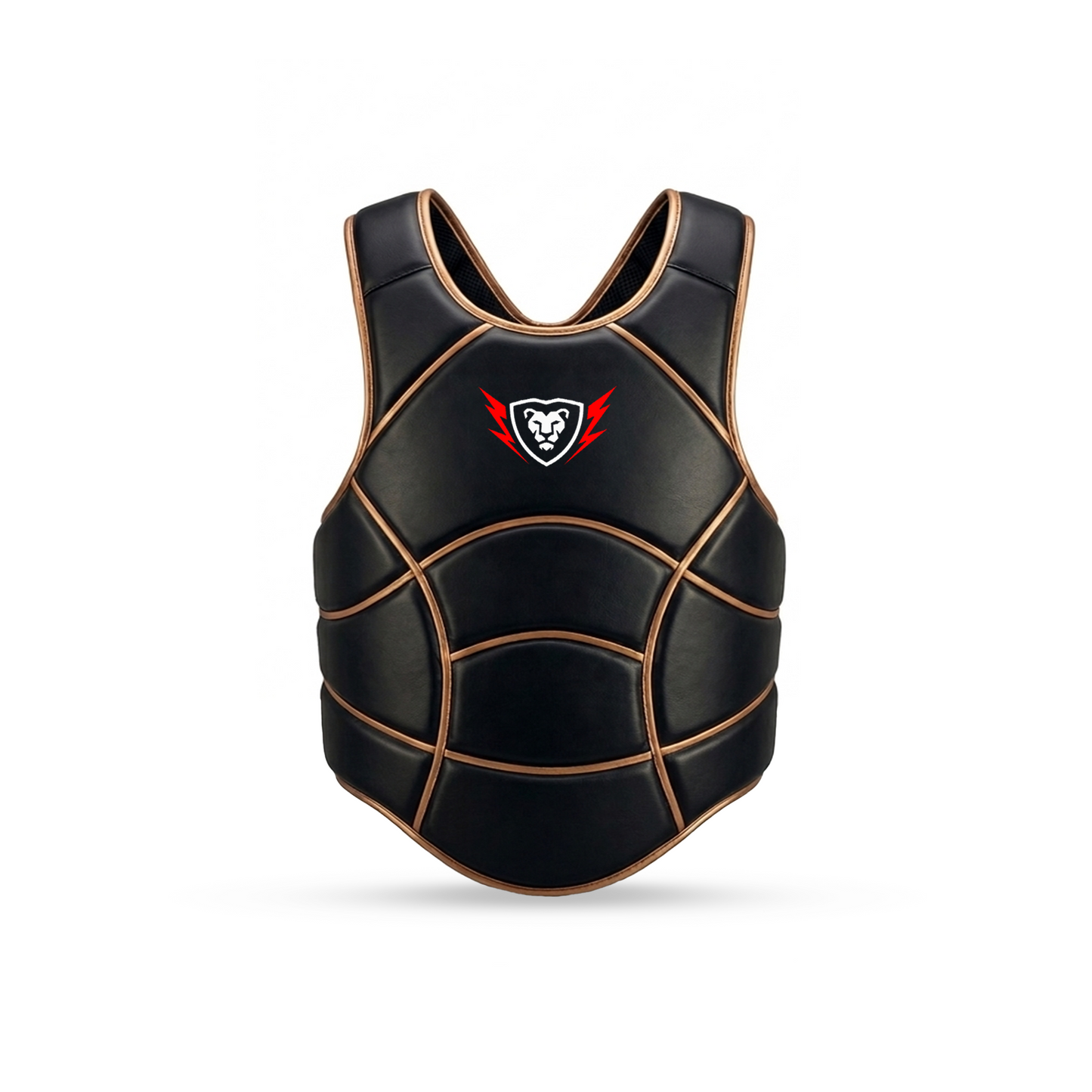 Cowhide Leather Chest Guard: Kickboxing & MMA Training
