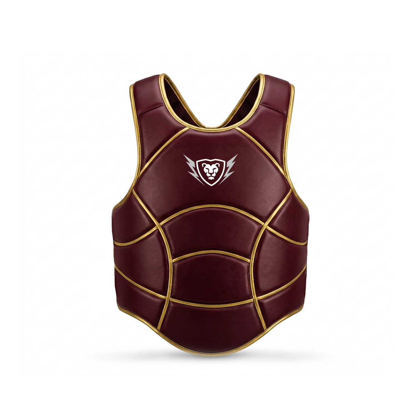 Cowhide Leather Chest Guard: Kickboxing & MMA Training