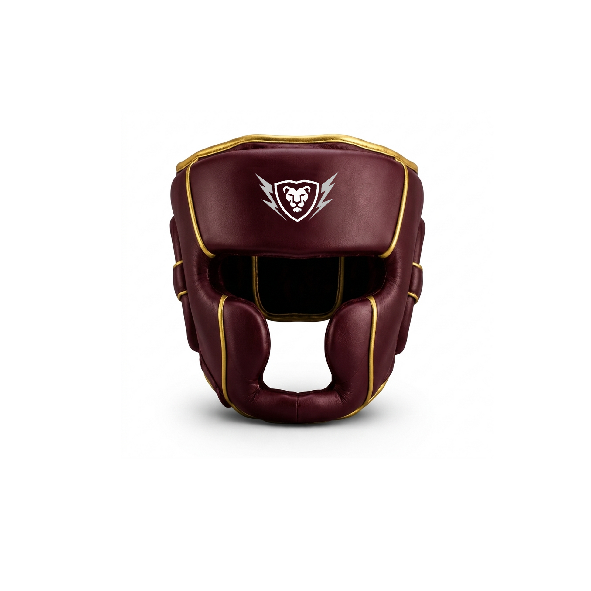 Cowhide Leather Boxing Sparring MMA Headguard