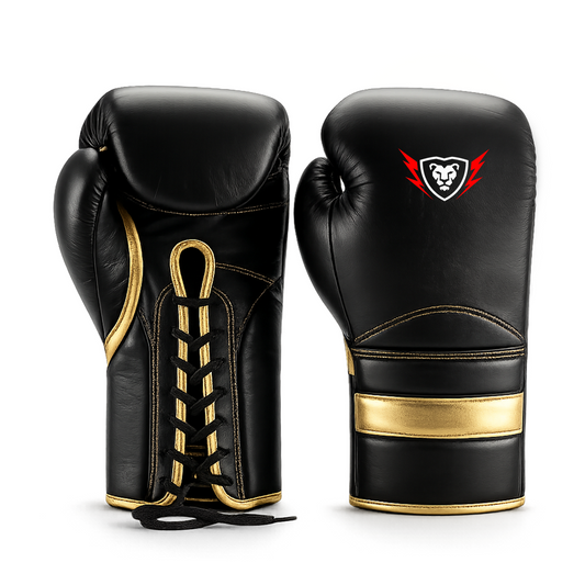 Cowhide Leather Boxing Gloves Training & Kickboxing Gloves