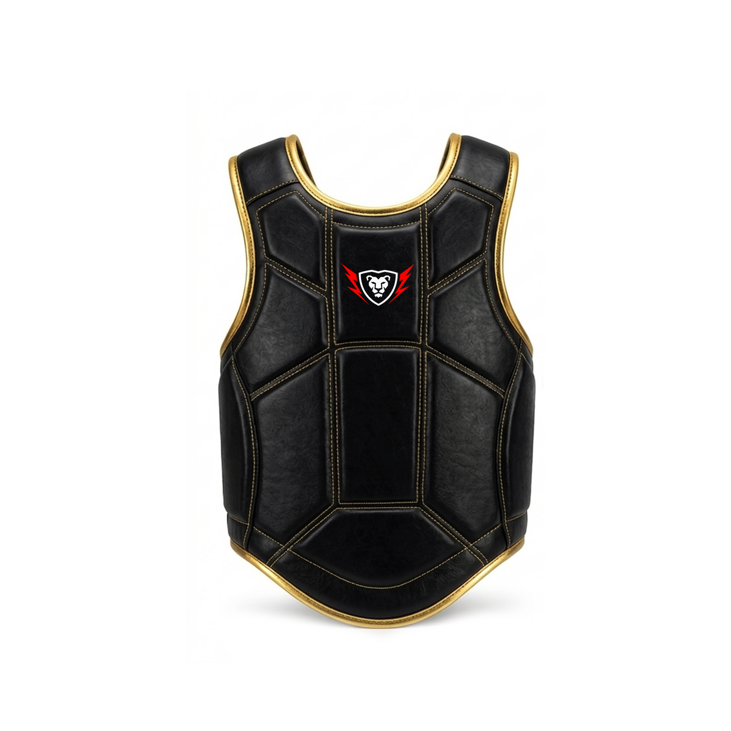 Cowhide Leather Chest Guard: Kickboxing & MMA Training