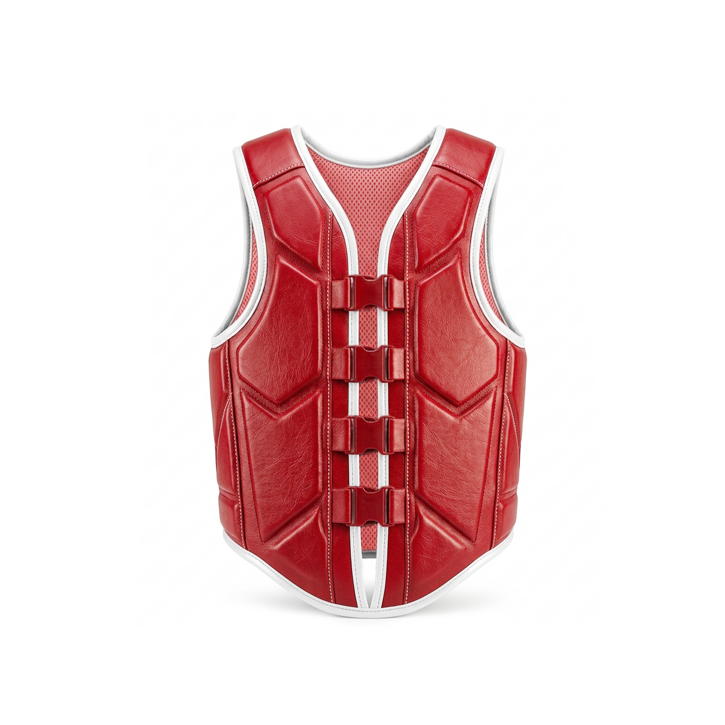 Cowhide Leather Chest Guard: Kickboxing & MMA Training
