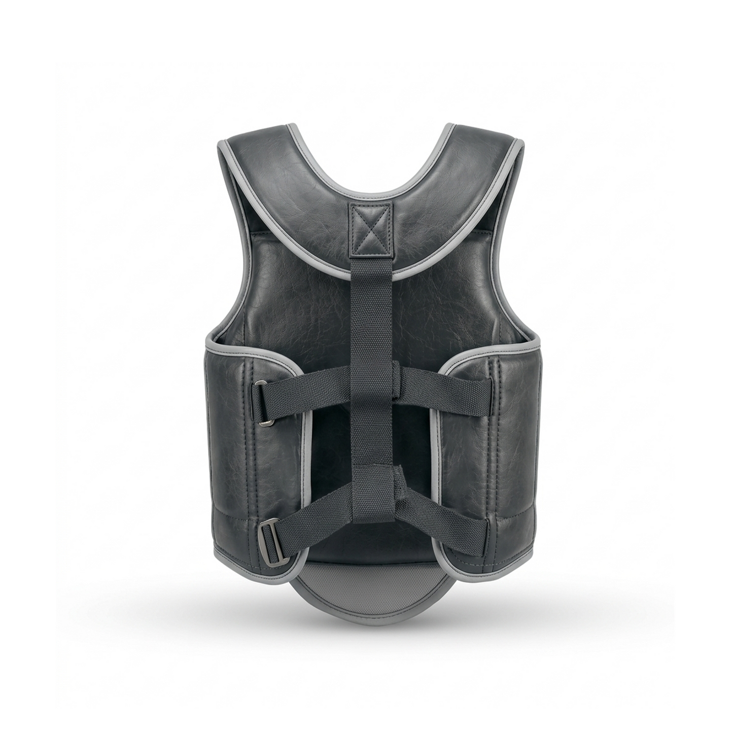 Cowhide Leather Chest Guard: Kickboxing & MMA Training