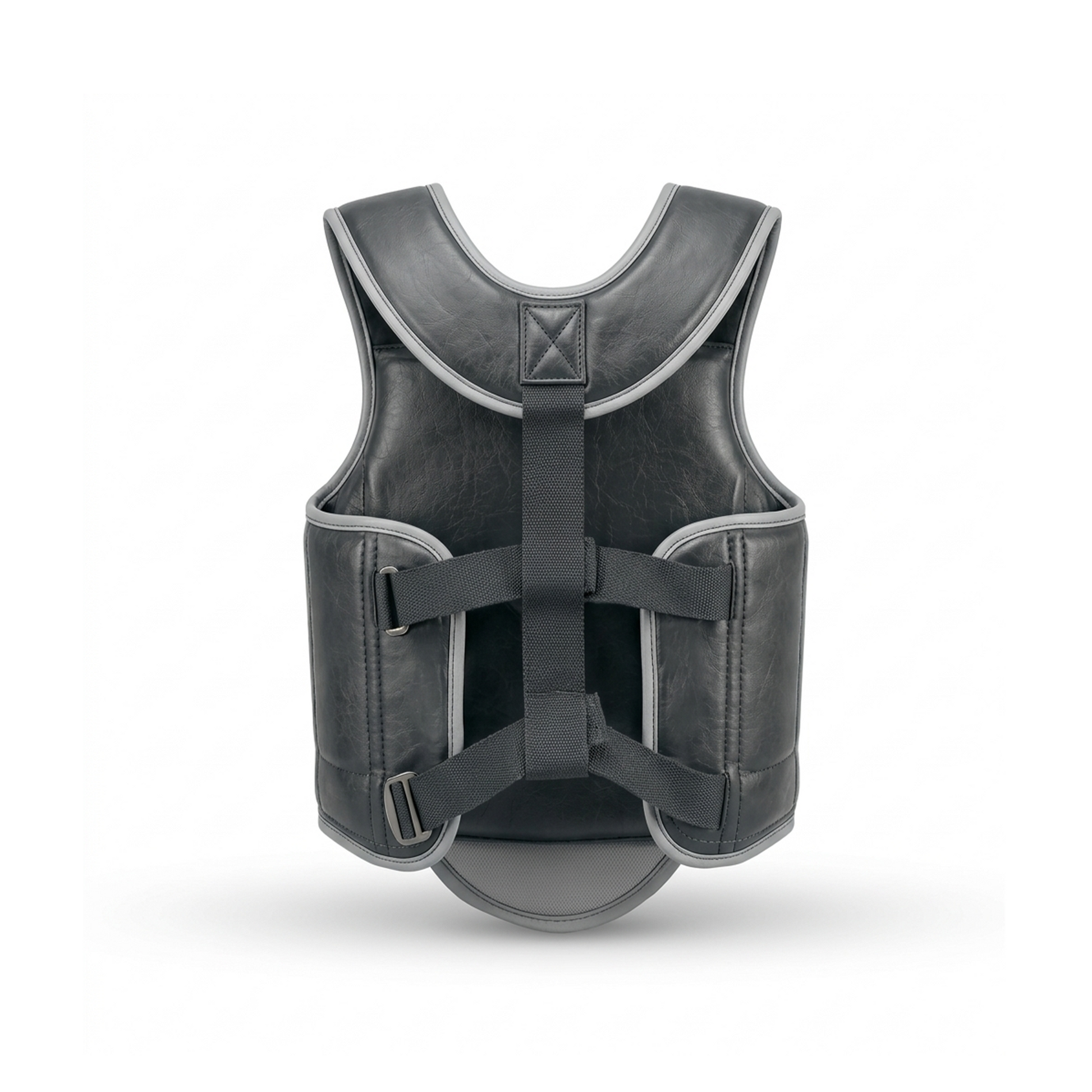 Cowhide Leather Chest Guard: Kickboxing & MMA Training