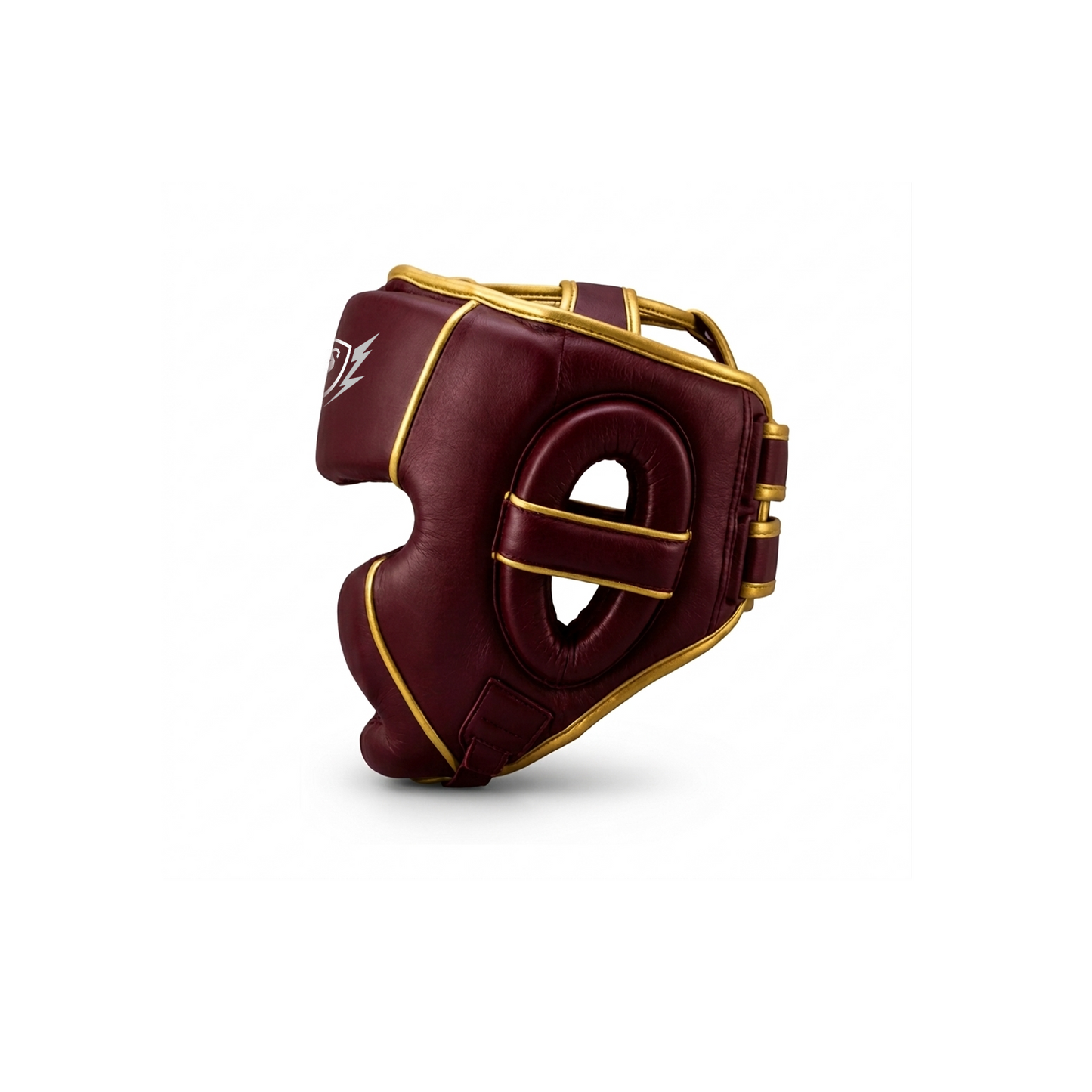 Cowhide Leather Boxing Sparring MMA Headguard