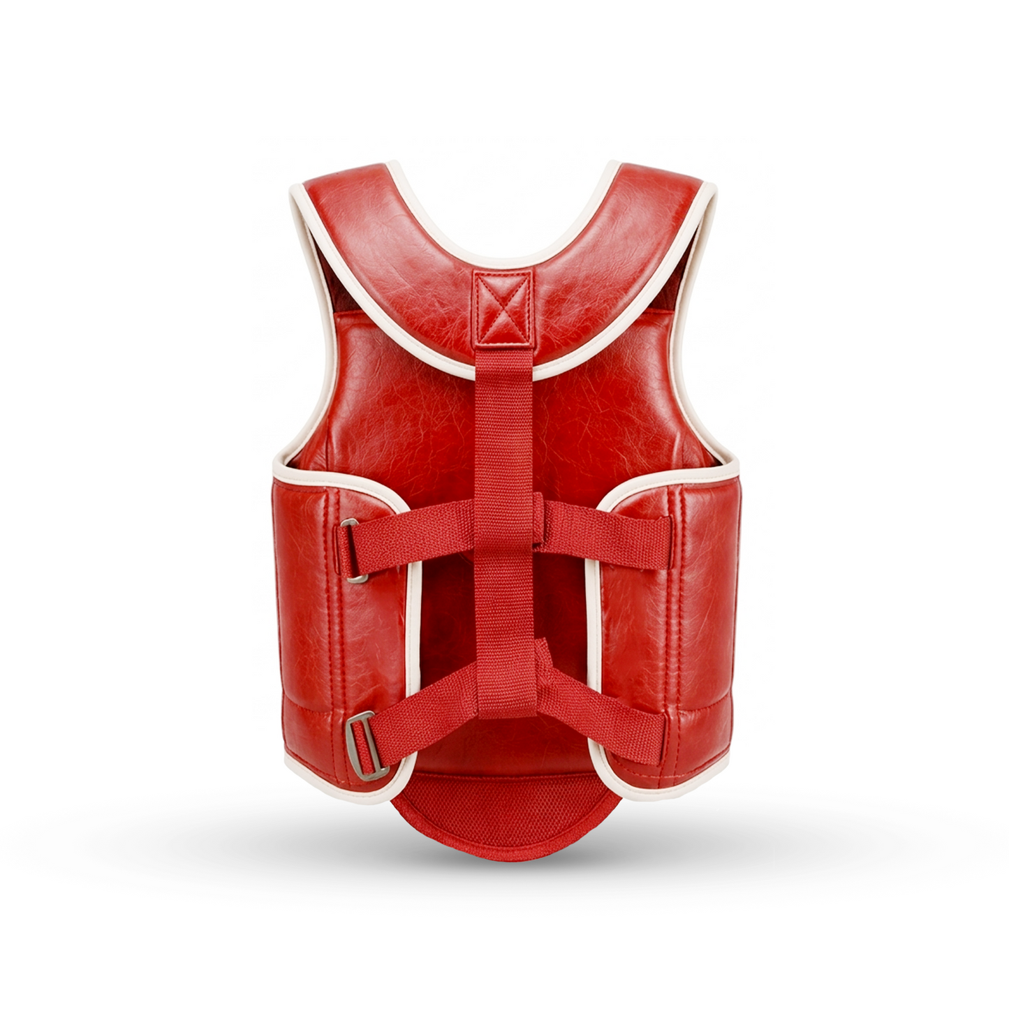 Cowhide Leather Chest Guard: Kickboxing & MMA Training