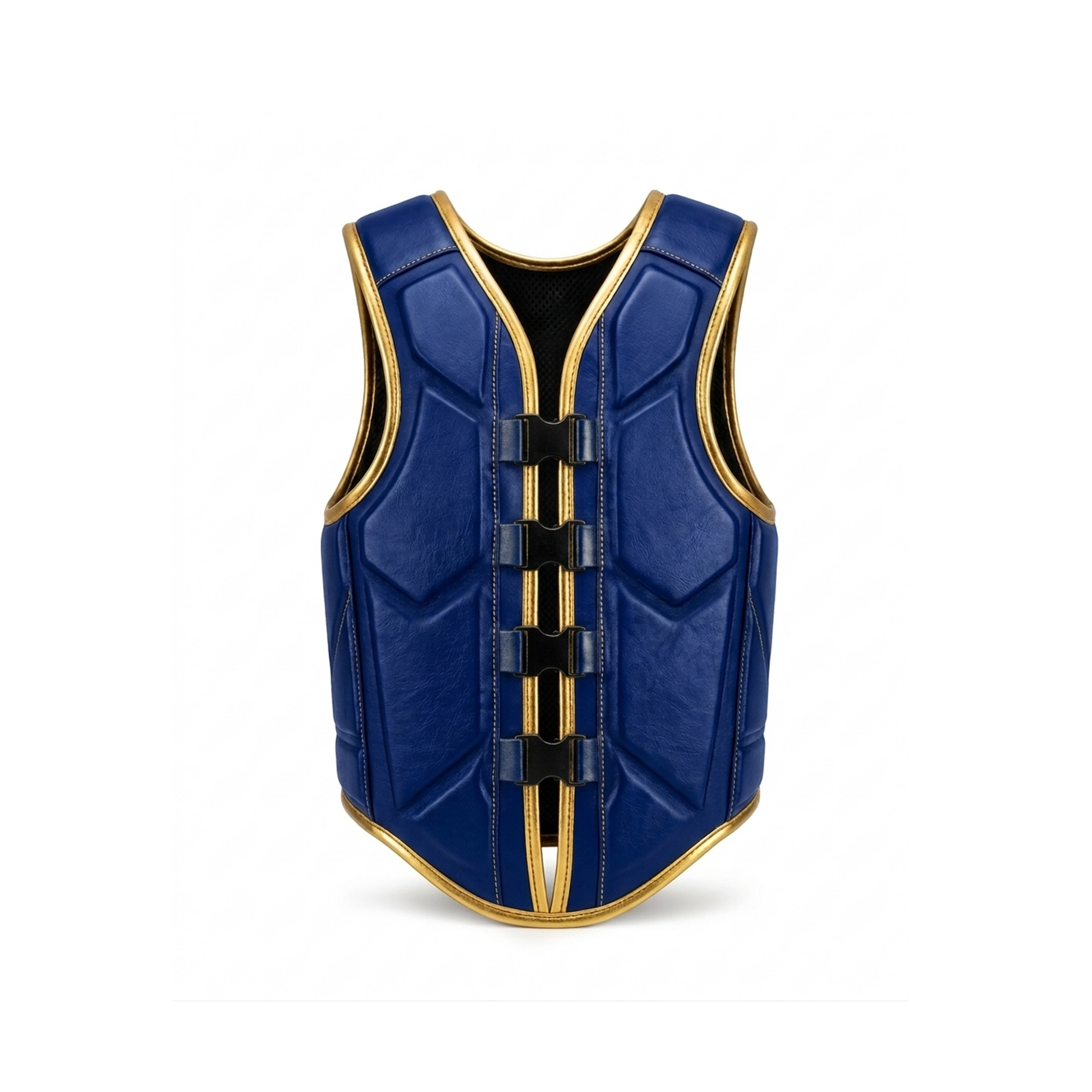 Cowhide Leather Chest Guard: Kickboxing & MMA Training