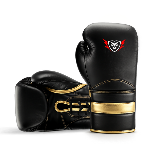 Cowhide Leather Boxing Gloves Training & Kickboxing Gloves