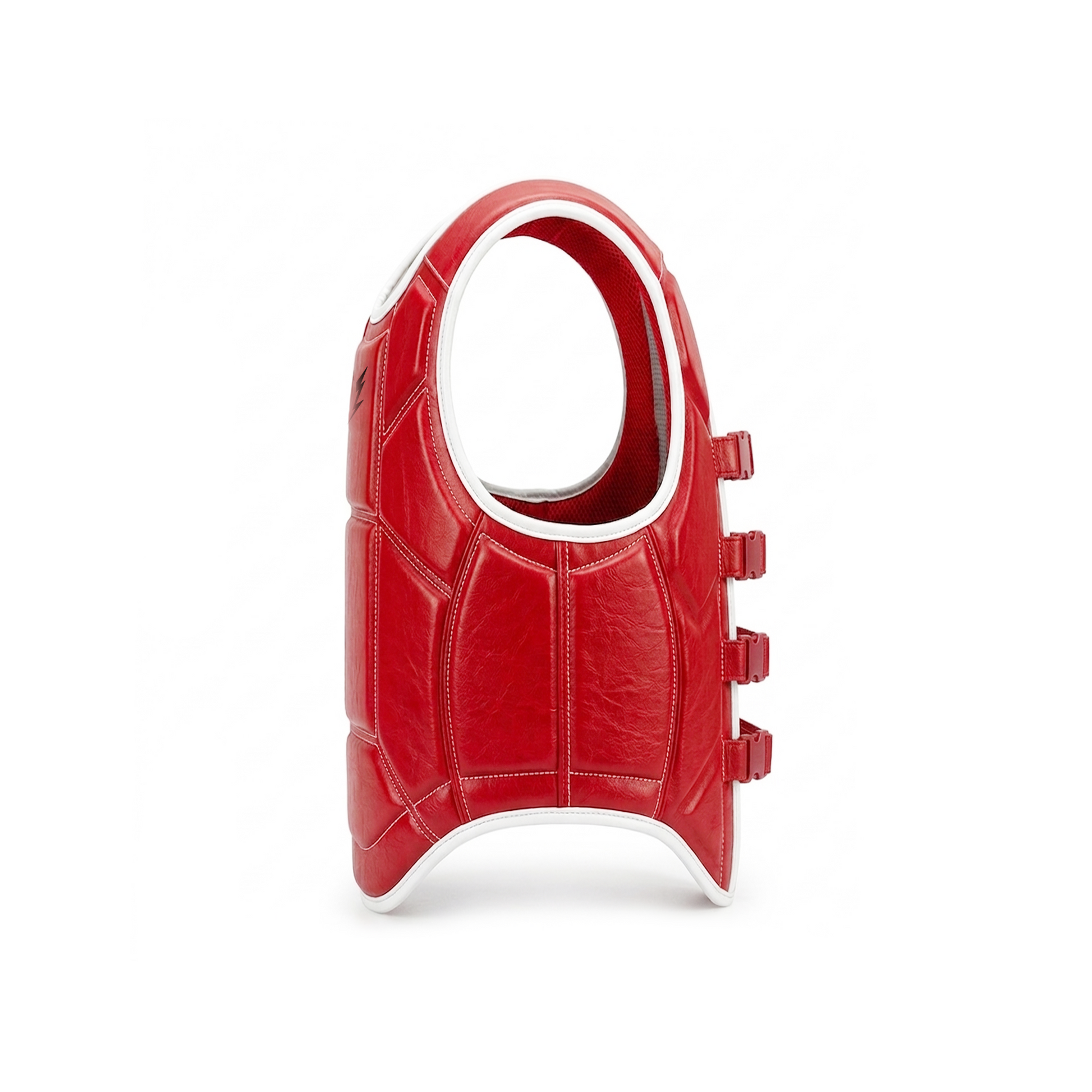 Cowhide Leather Chest Guard: Kickboxing & MMA Training