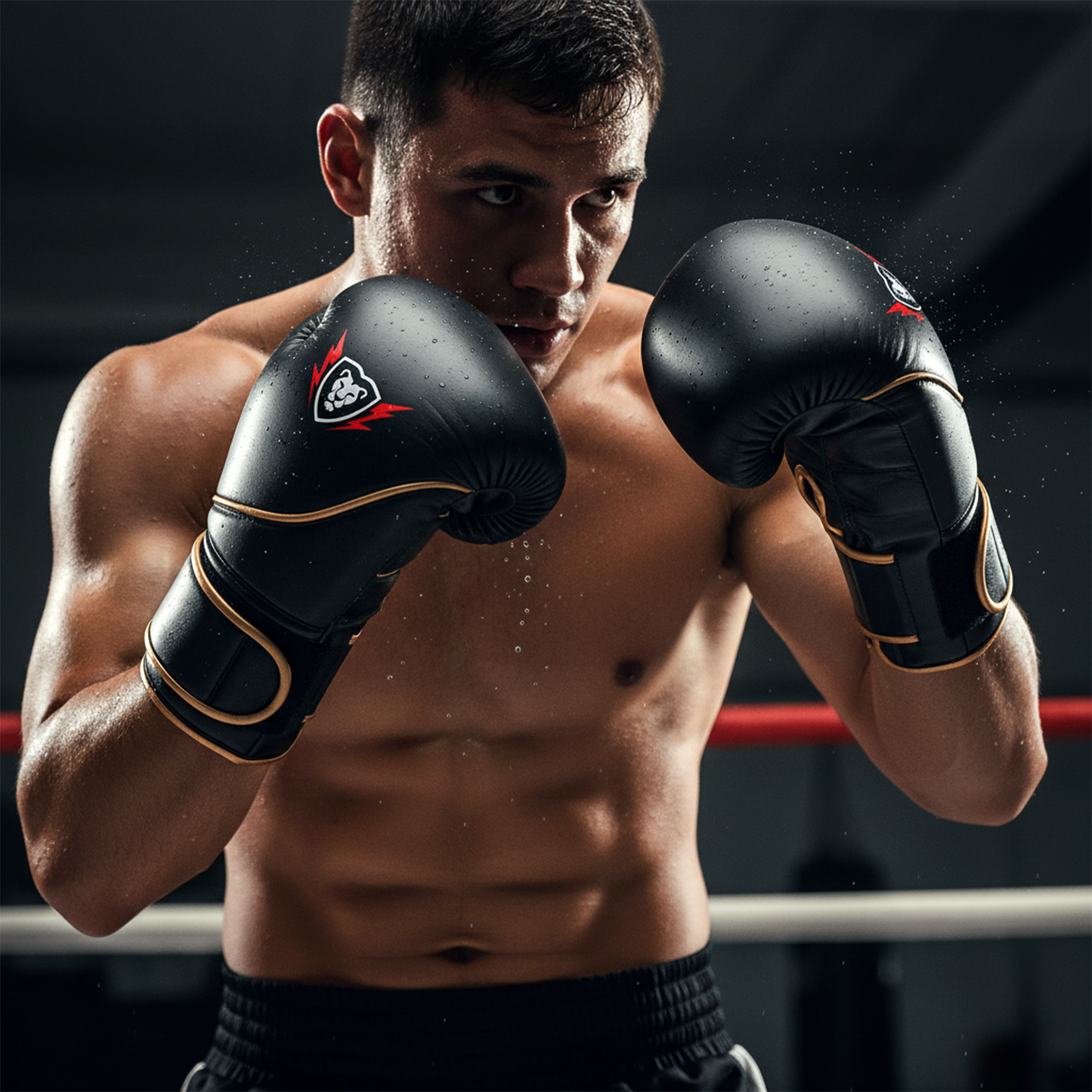 Cowhide Leather Boxing Gloves Training & Kickboxing Gloves