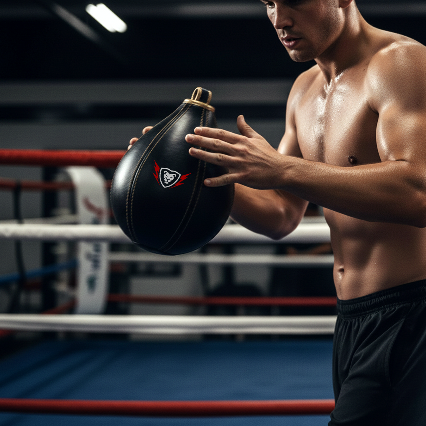 Airless Leather Boxing Speed Ball – A-Grade Cowhide