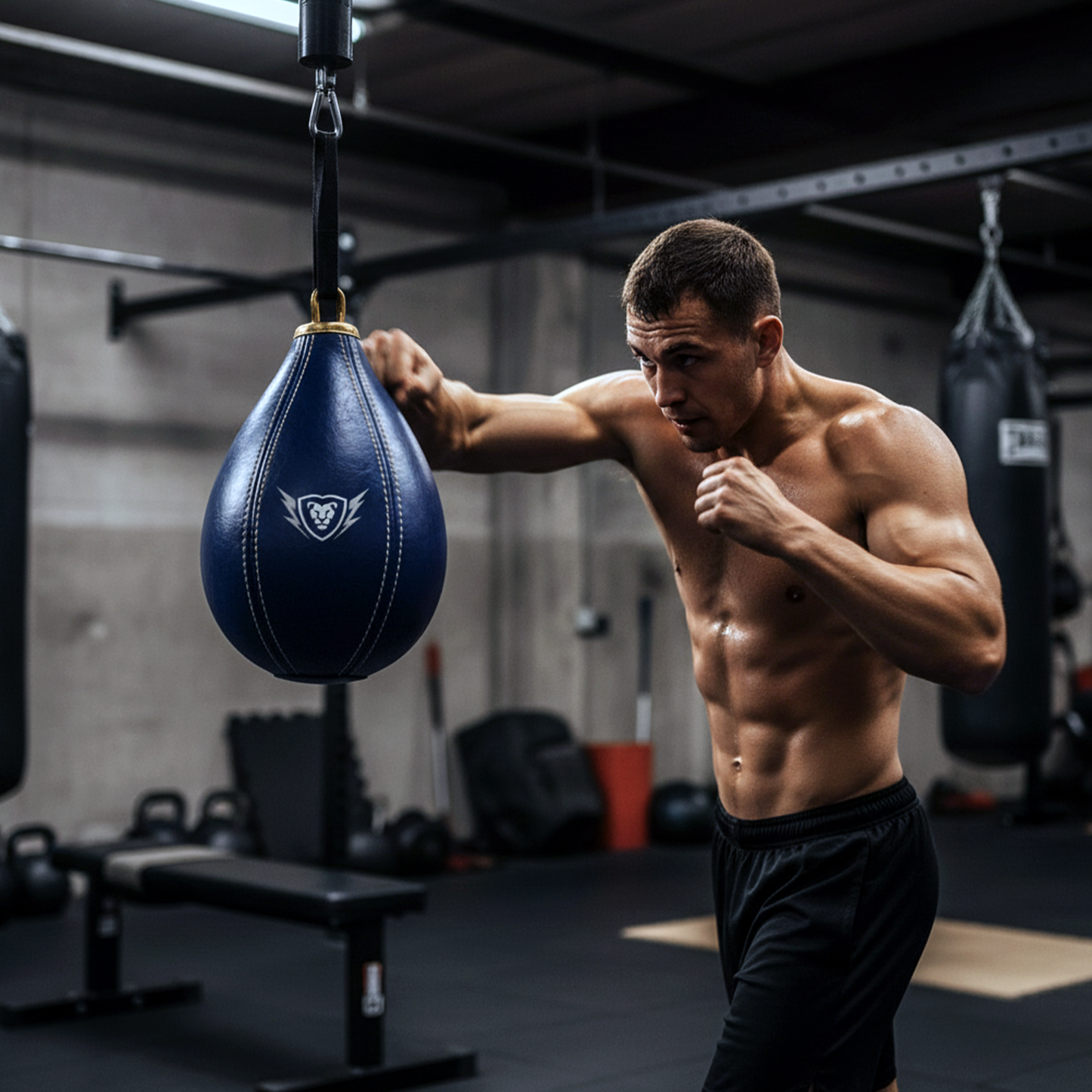 Airless Leather Boxing Speed Ball – A-Grade Cowhide