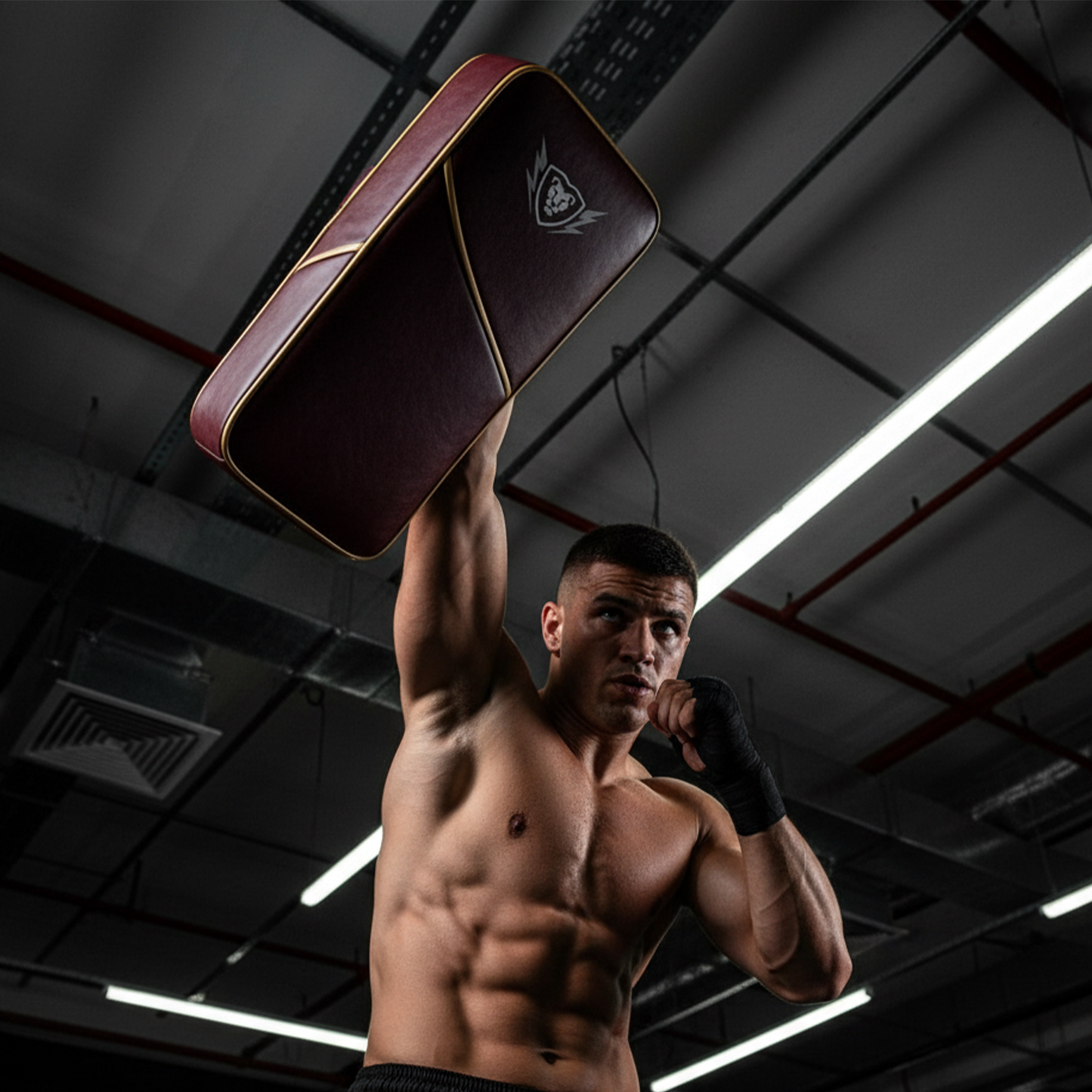 Artificial Leather Thigh Pad Kickboxing & MMA Training