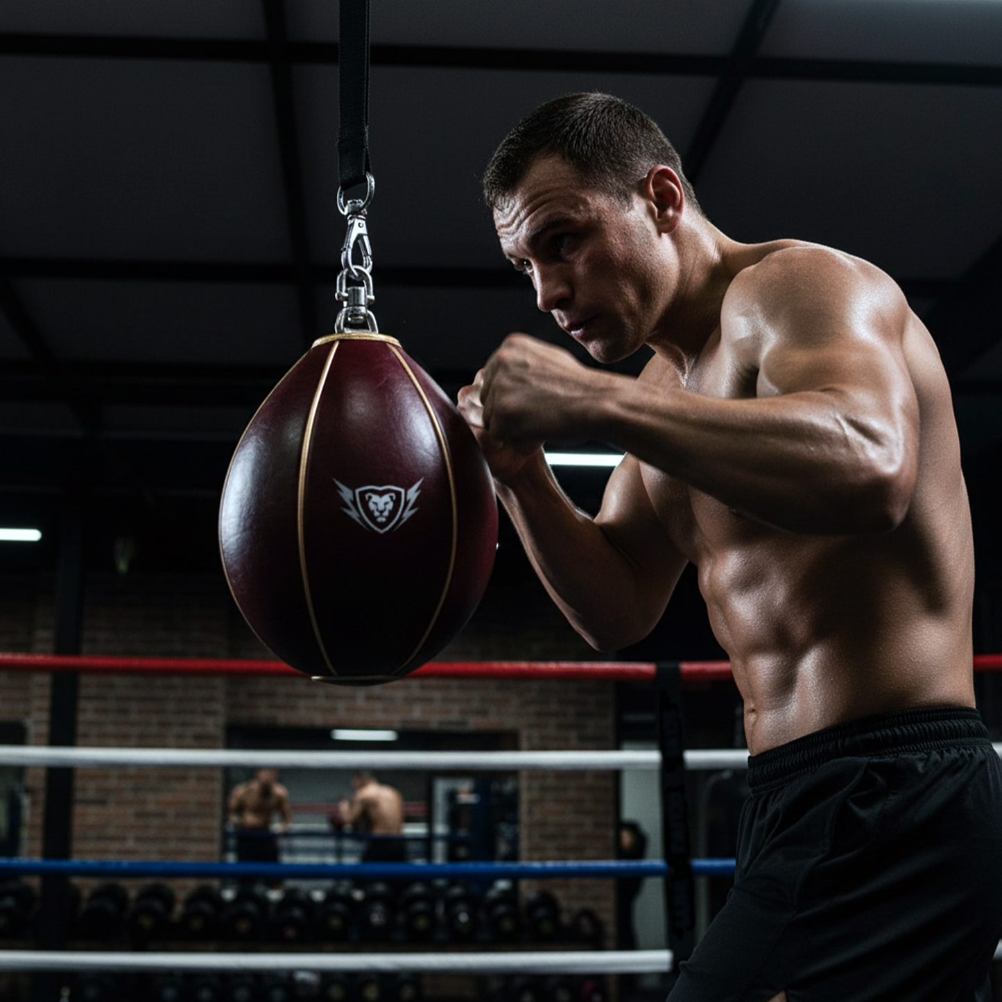 Airless Leather Boxing Speed Ball – A-Grade Cowhide