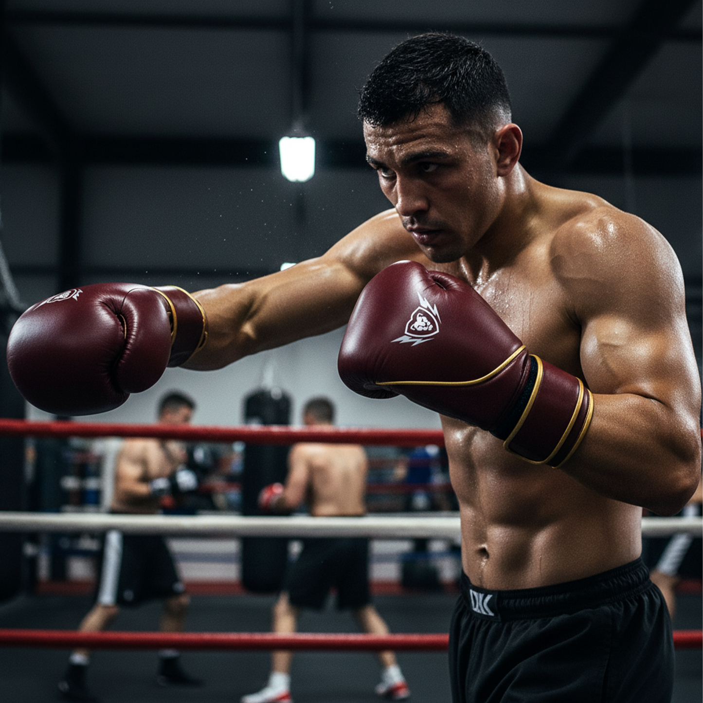 Cowhide Leather Boxing Gloves Training & Kickboxing Gloves