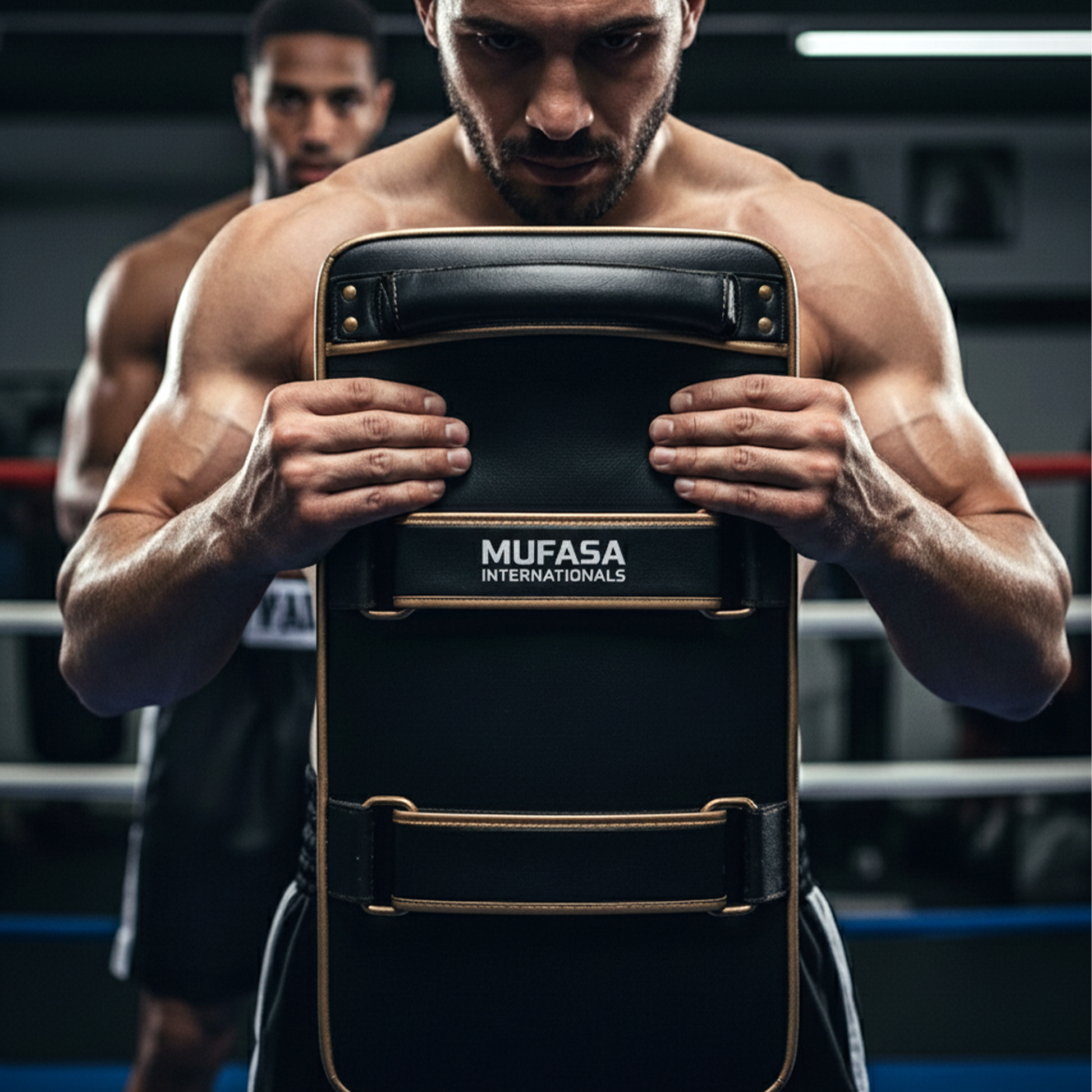 Artificial Leather Thigh Pad Kickboxing & MMA Training