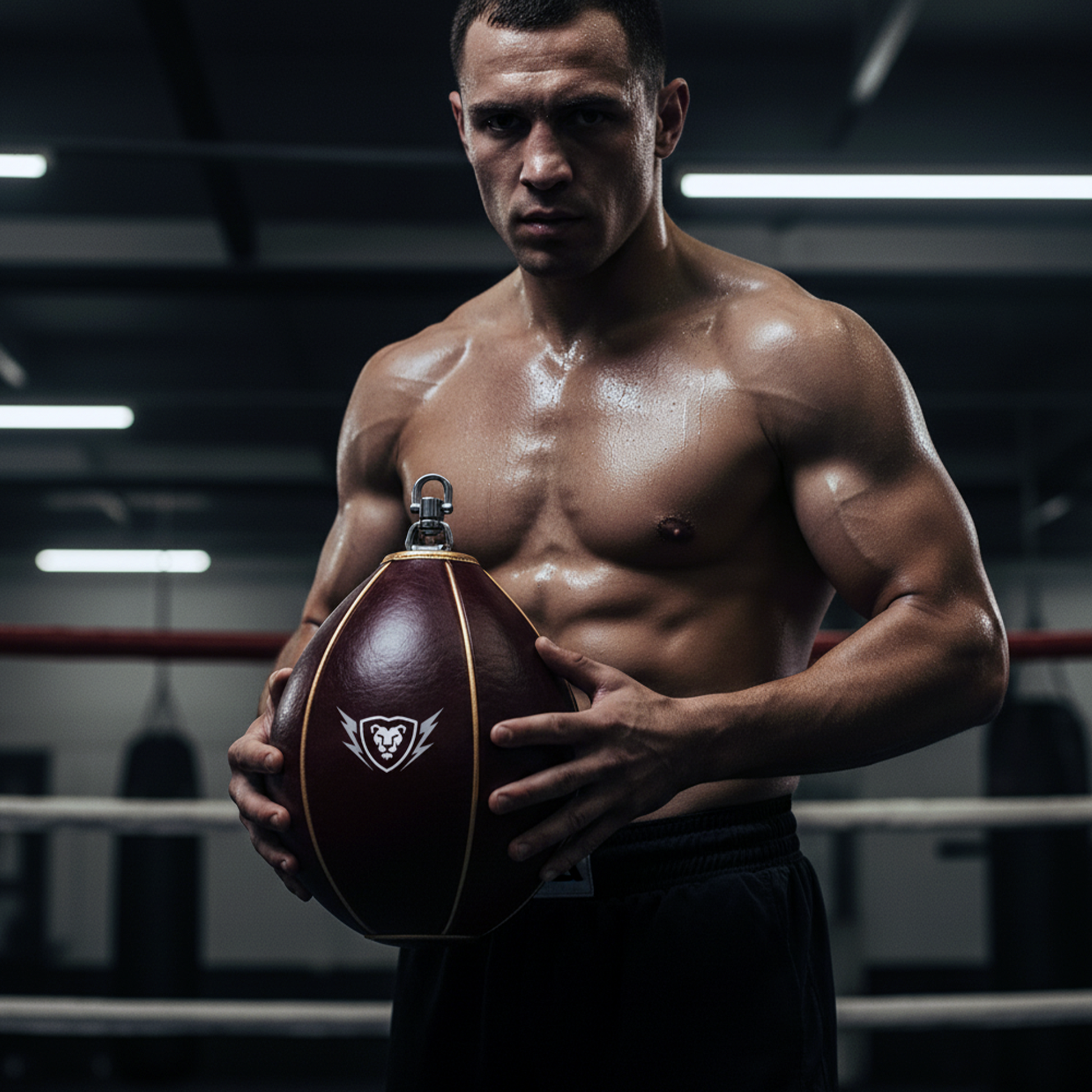 Airless Leather Boxing Speed Ball – A-Grade Cowhide