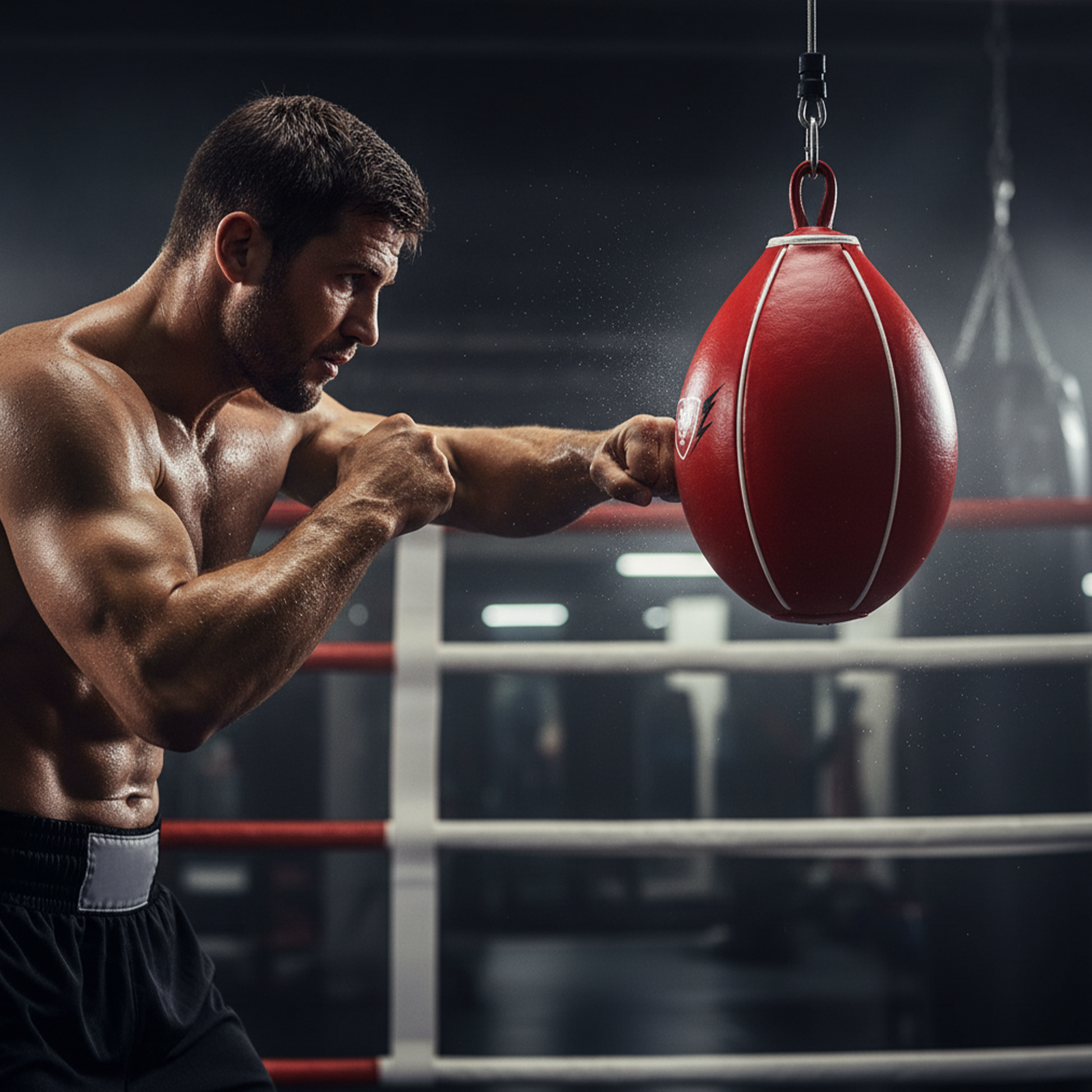 Airless Leather Boxing Speed Ball – A-Grade Cowhide
