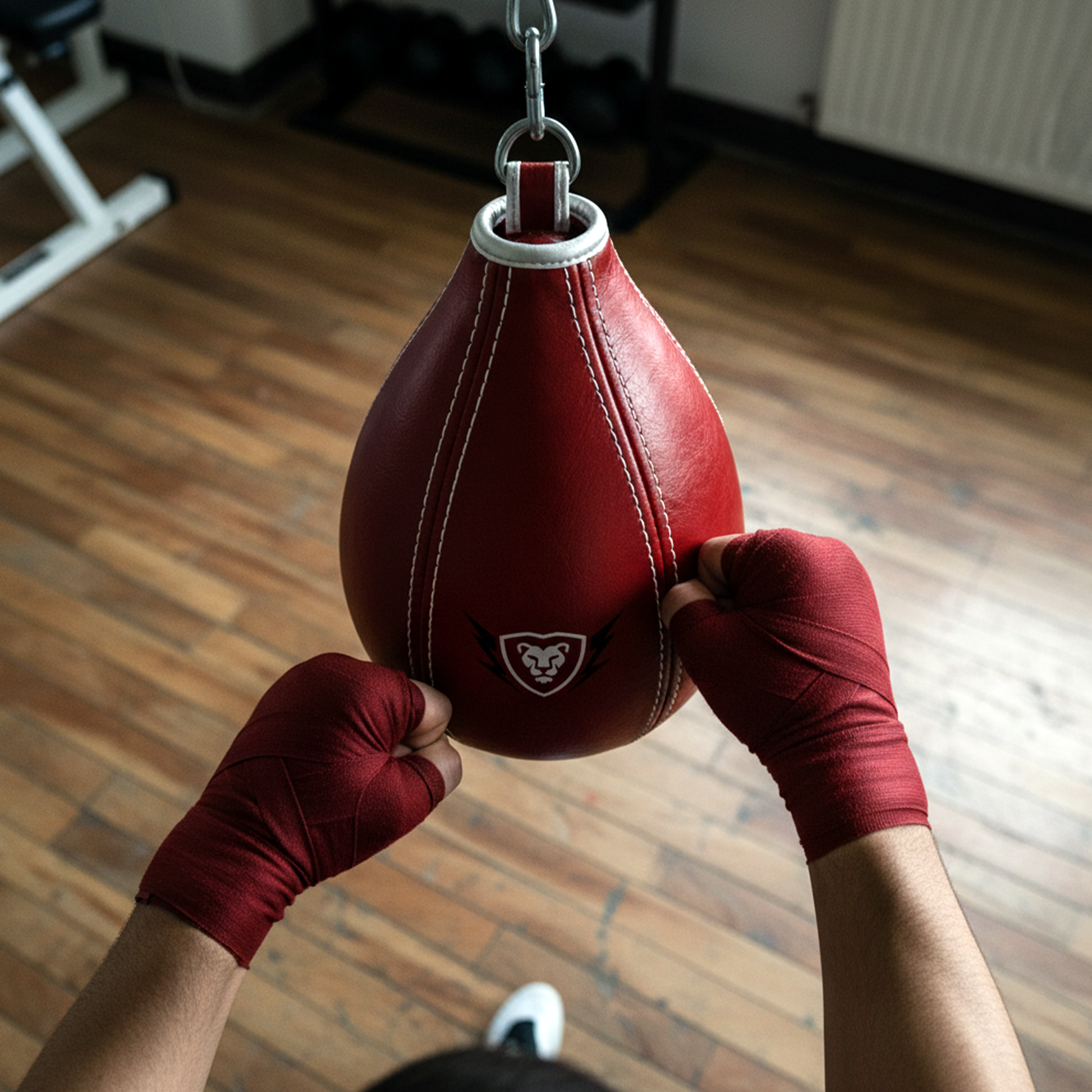 Airless Leather Boxing Speed Ball – A-Grade Cowhide