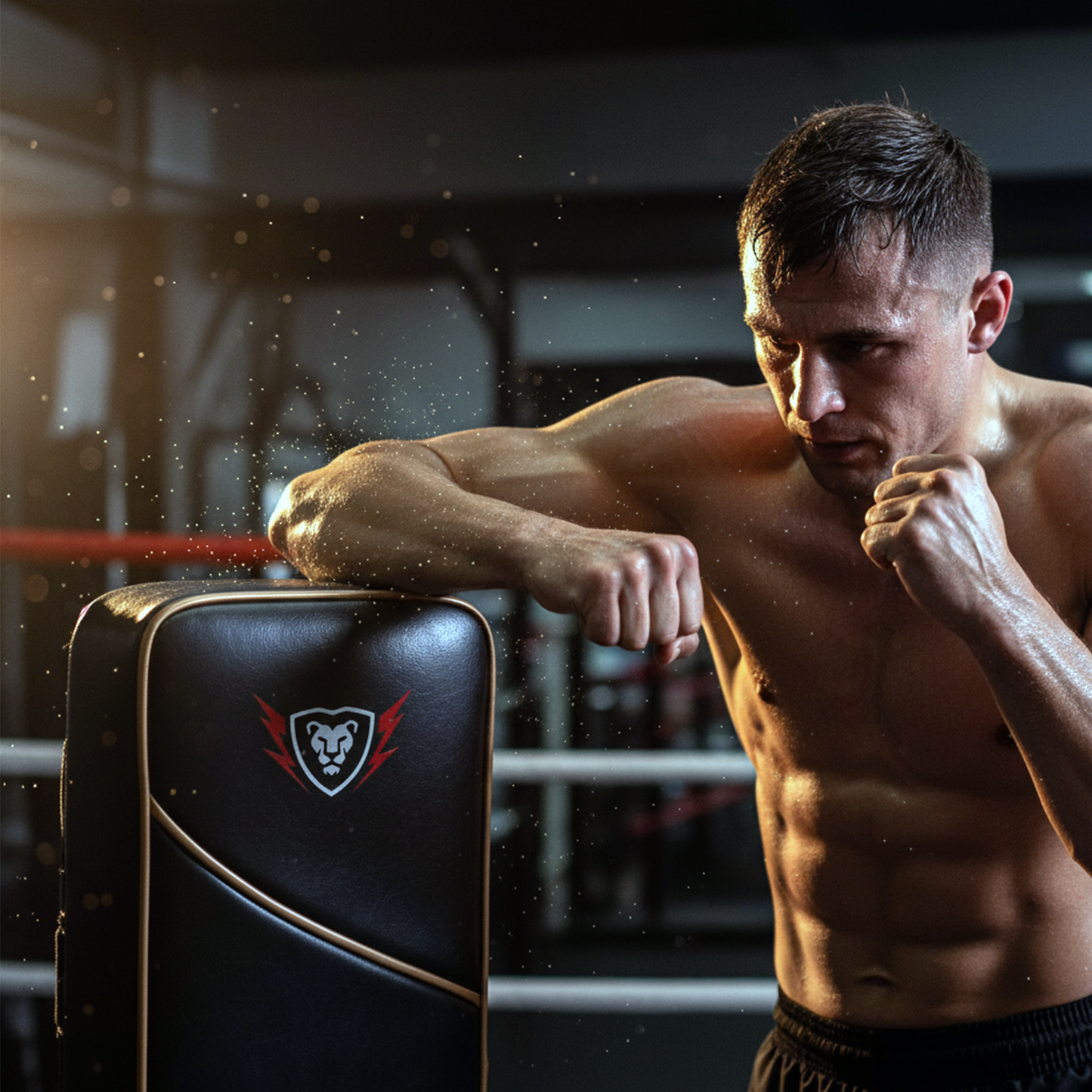 Artificial Leather Thigh Pad Kickboxing & MMA Training