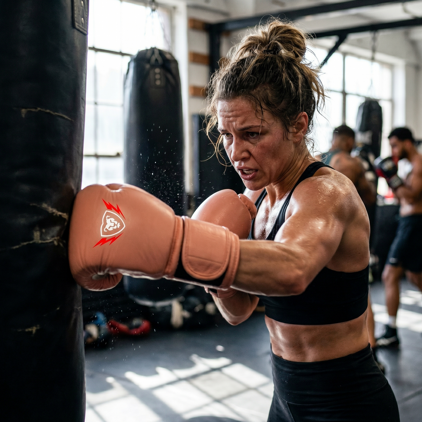 Women’s Cowhide Leather Boxing Gloves