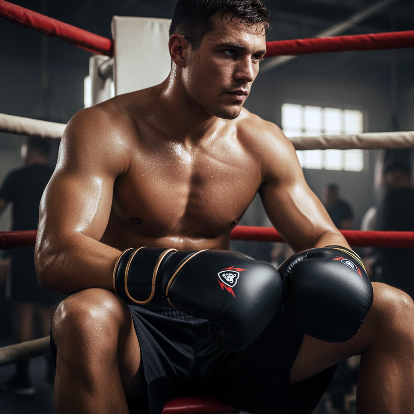 Cowhide Leather Boxing Gloves Training & Kickboxing Gloves