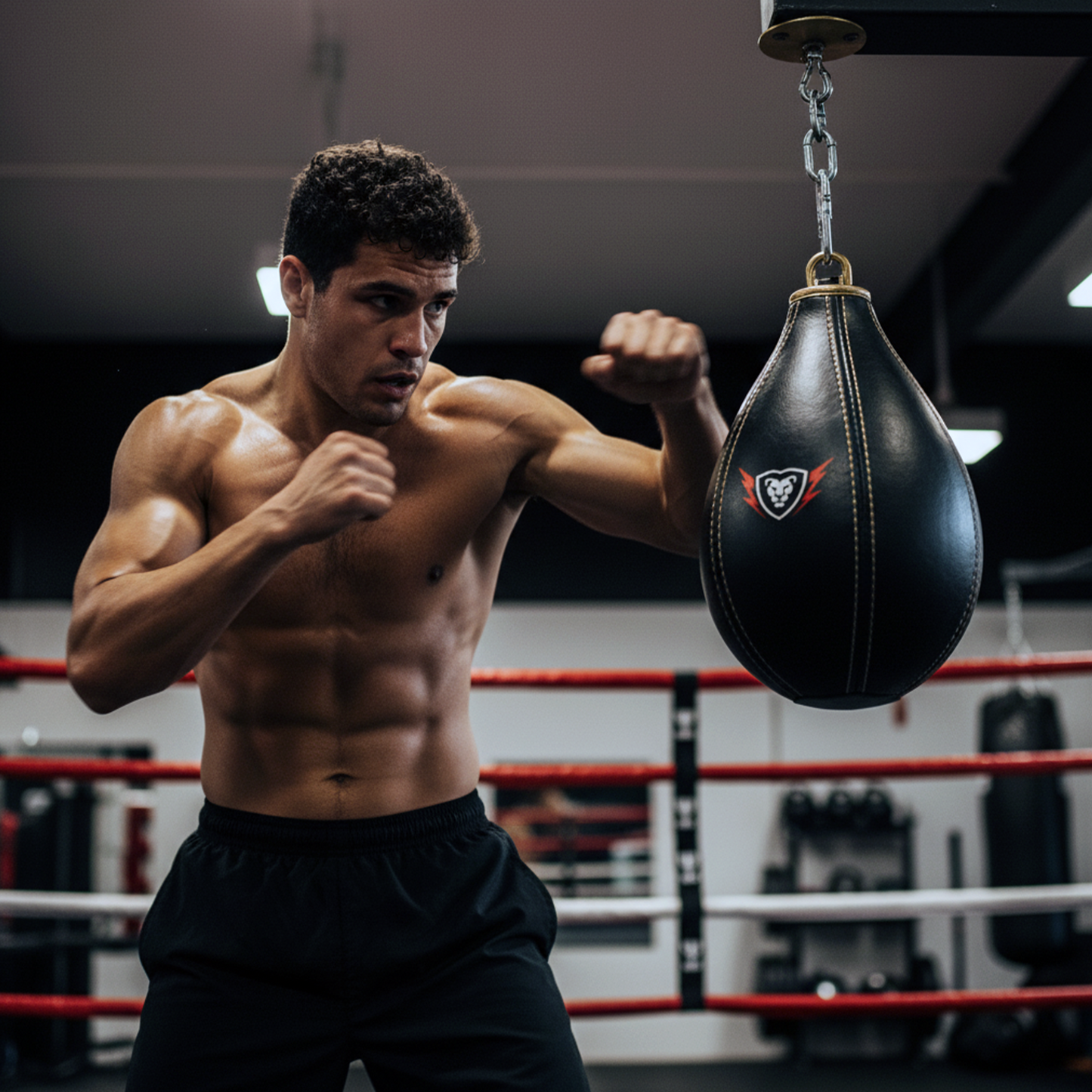 Airless Leather Boxing Speed Ball – A-Grade Cowhide
