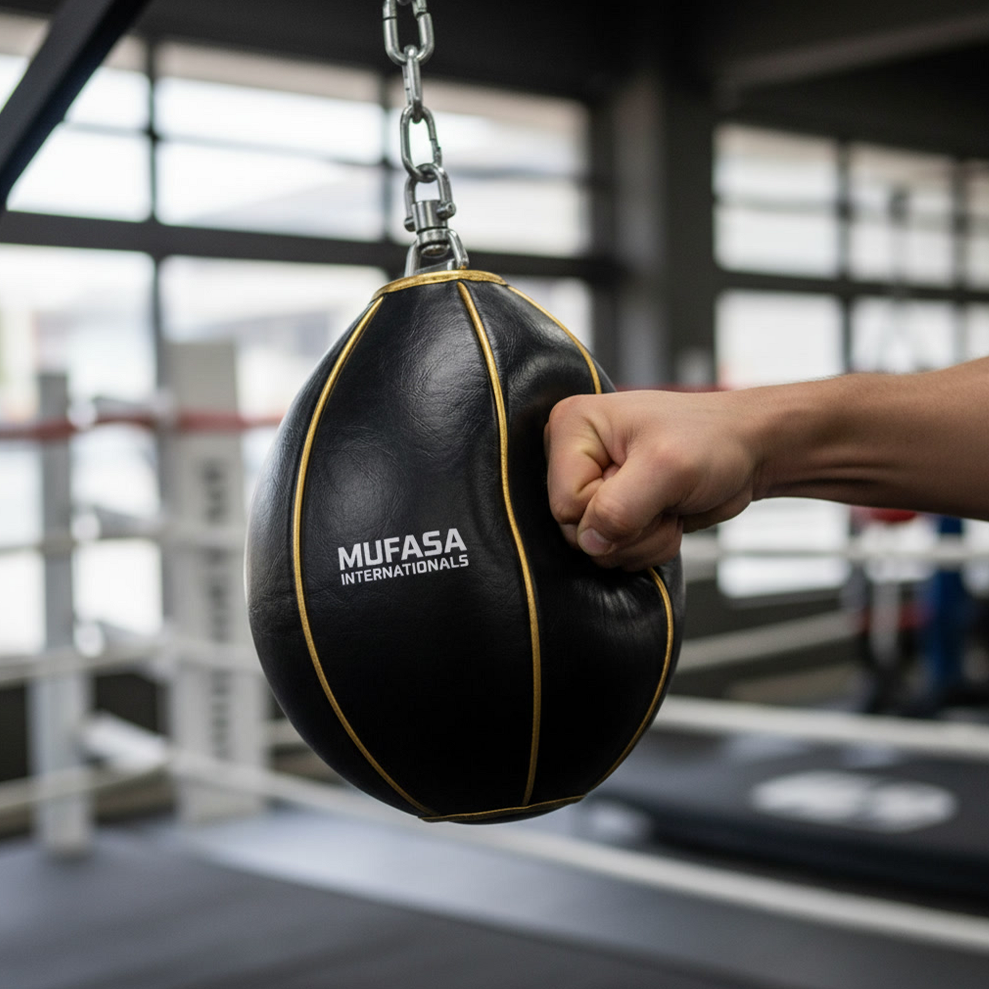 Airless Leather Boxing Speed Ball – A-Grade Cowhide