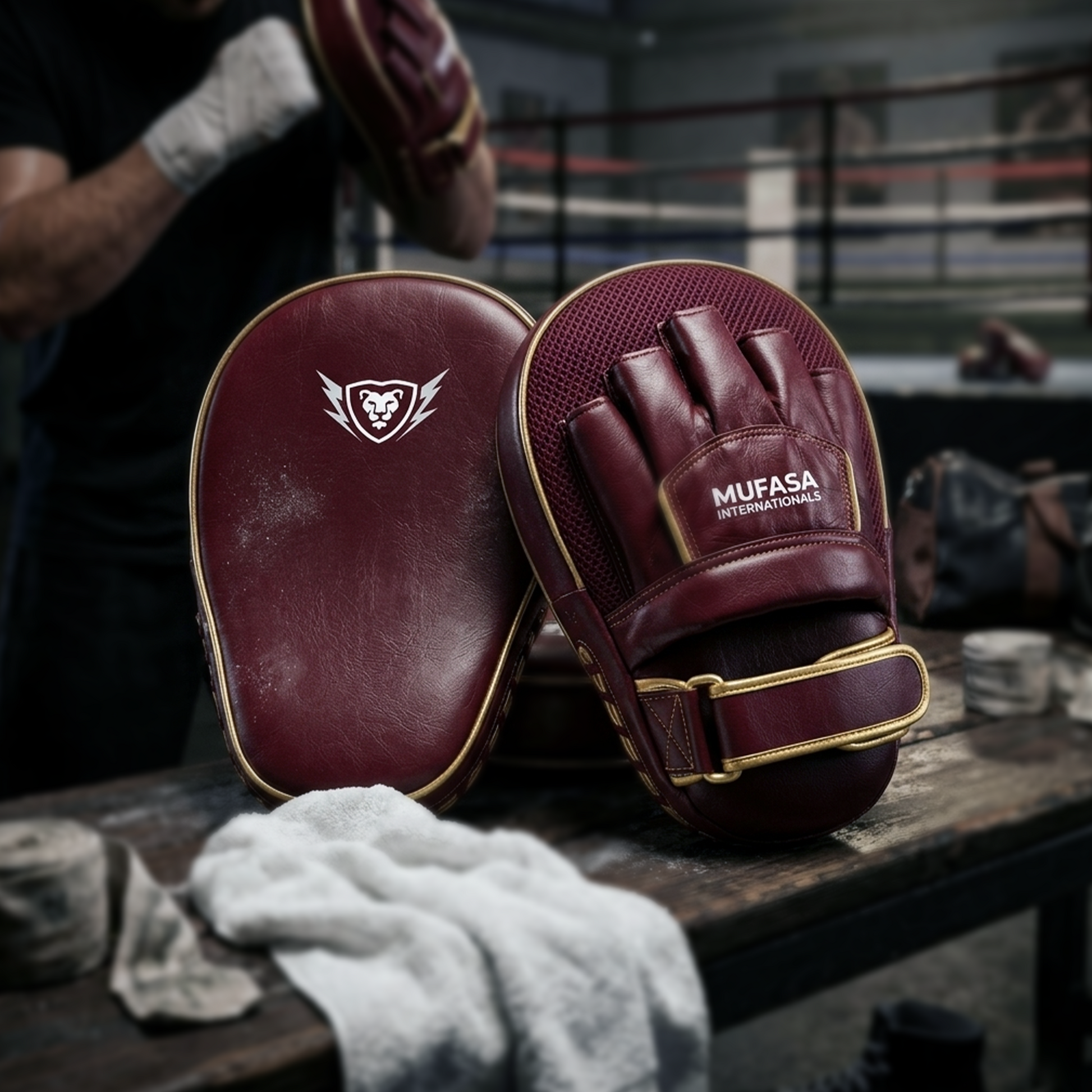 Artificial Leather Boxing Focus Pads
