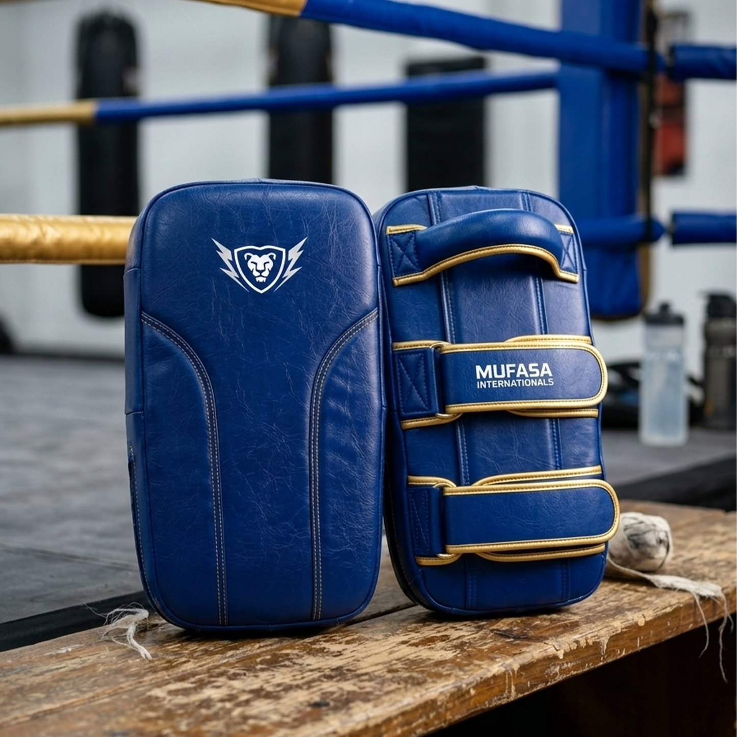 Artificial Leather Thigh Pad Kickboxing & MMA Training