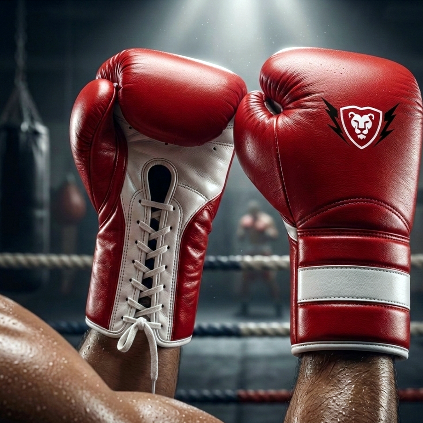 Cowhide Leather Boxing Gloves Training & Kickboxing Gloves