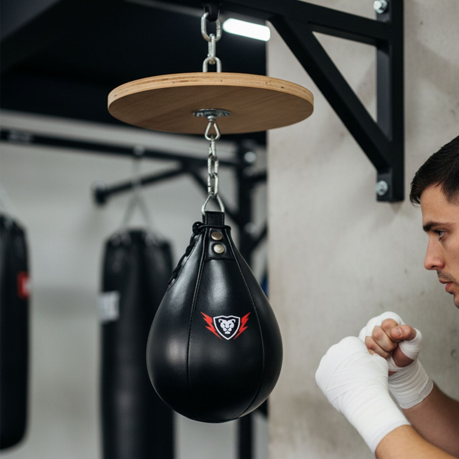 Airless Leather Boxing Speed Ball – A-Grade Cowhide