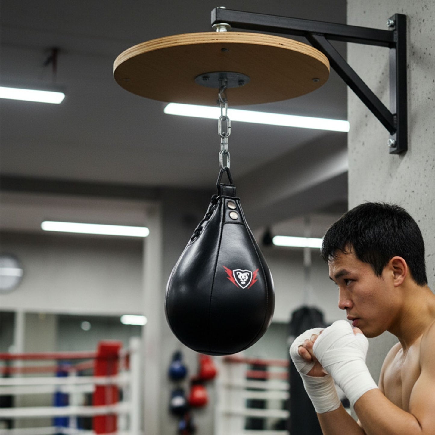Airless Leather Boxing Speed Ball – A-Grade Cowhide