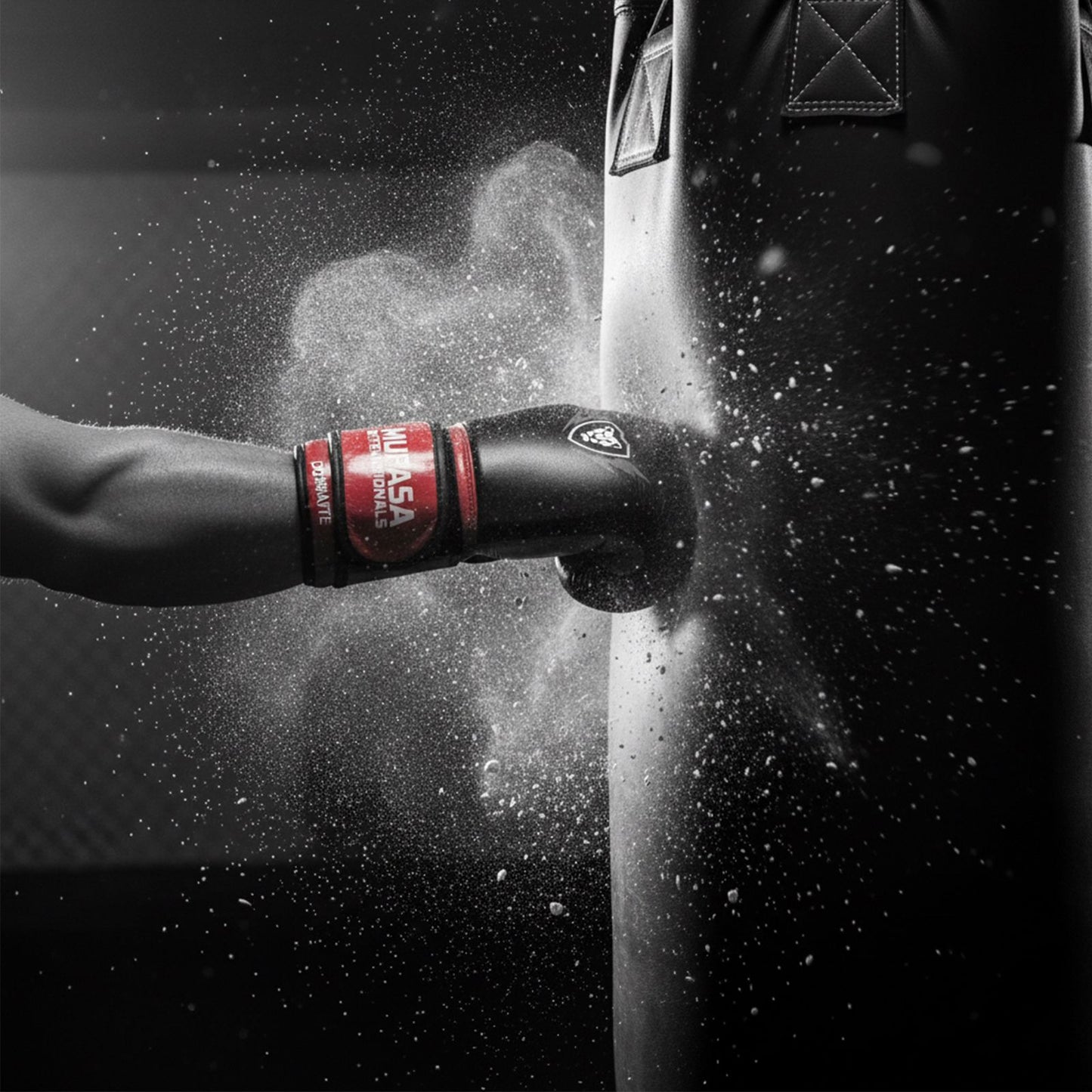 Cowhide Leather Boxing Gloves | Pro Fight Training | 16 Oz | MUFASA INTERNATIONALS