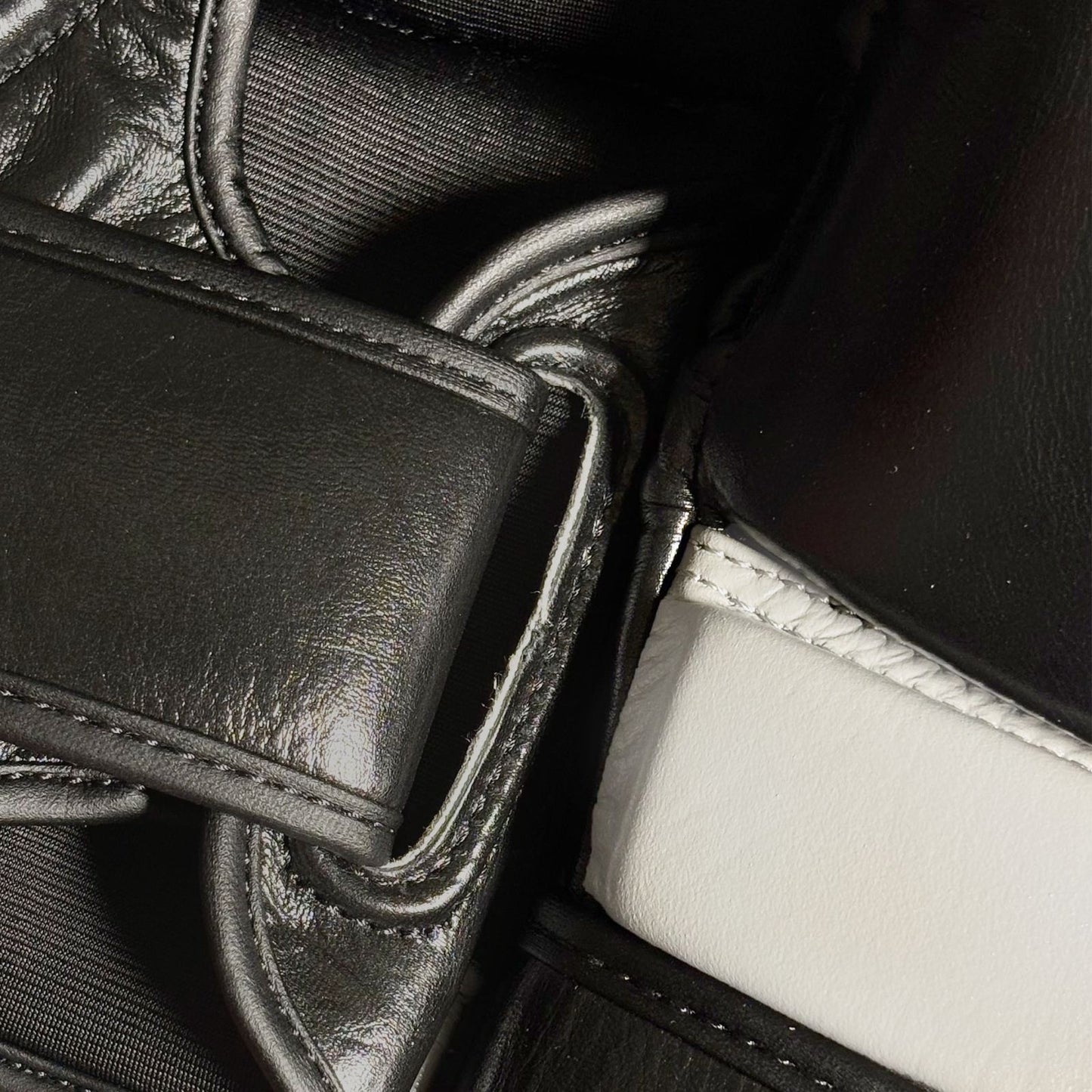 Leather Open Palm MMA Fight Gloves - 4 Oz, Unisex