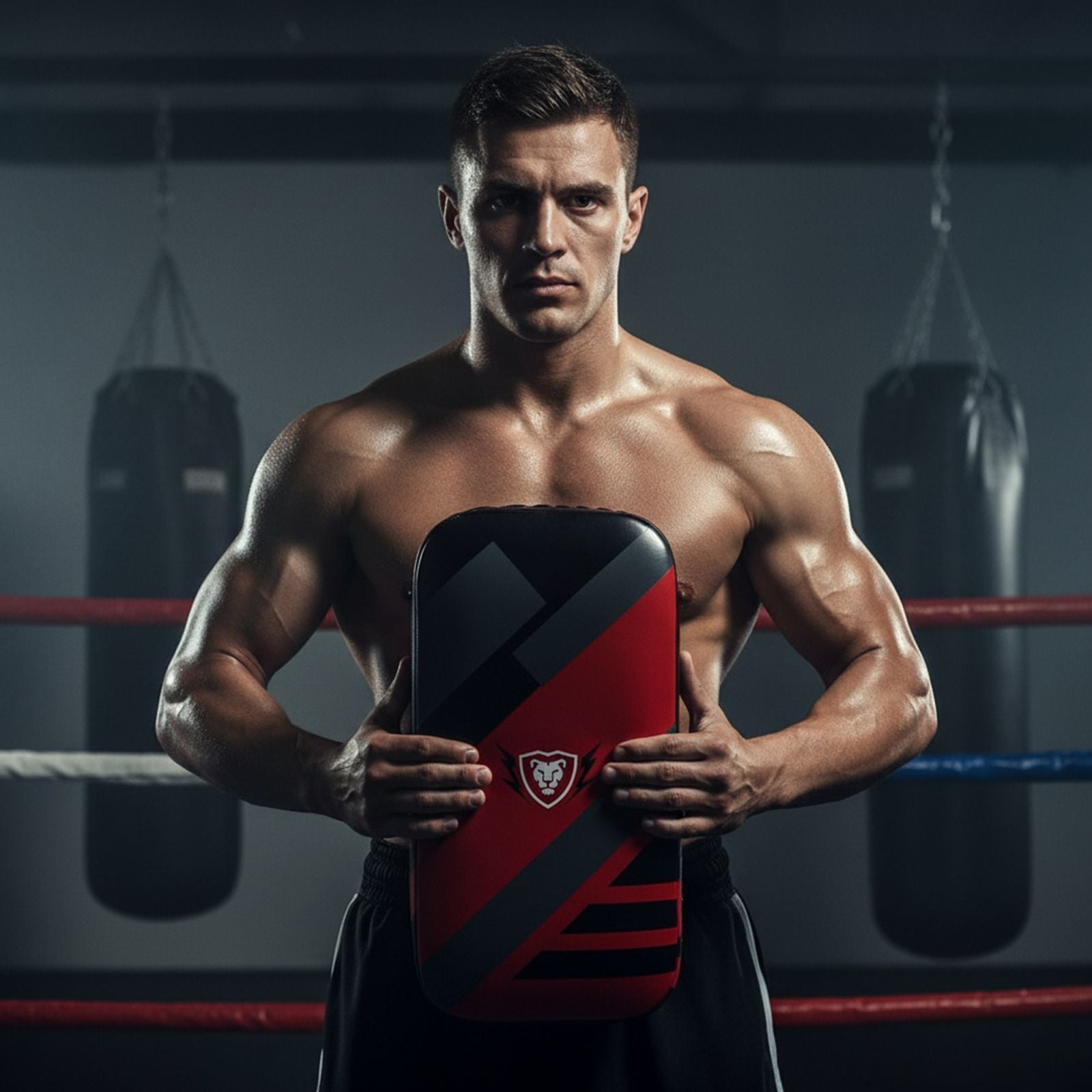 Artificial Leather Thai Pad: Kickboxing & MMA Training