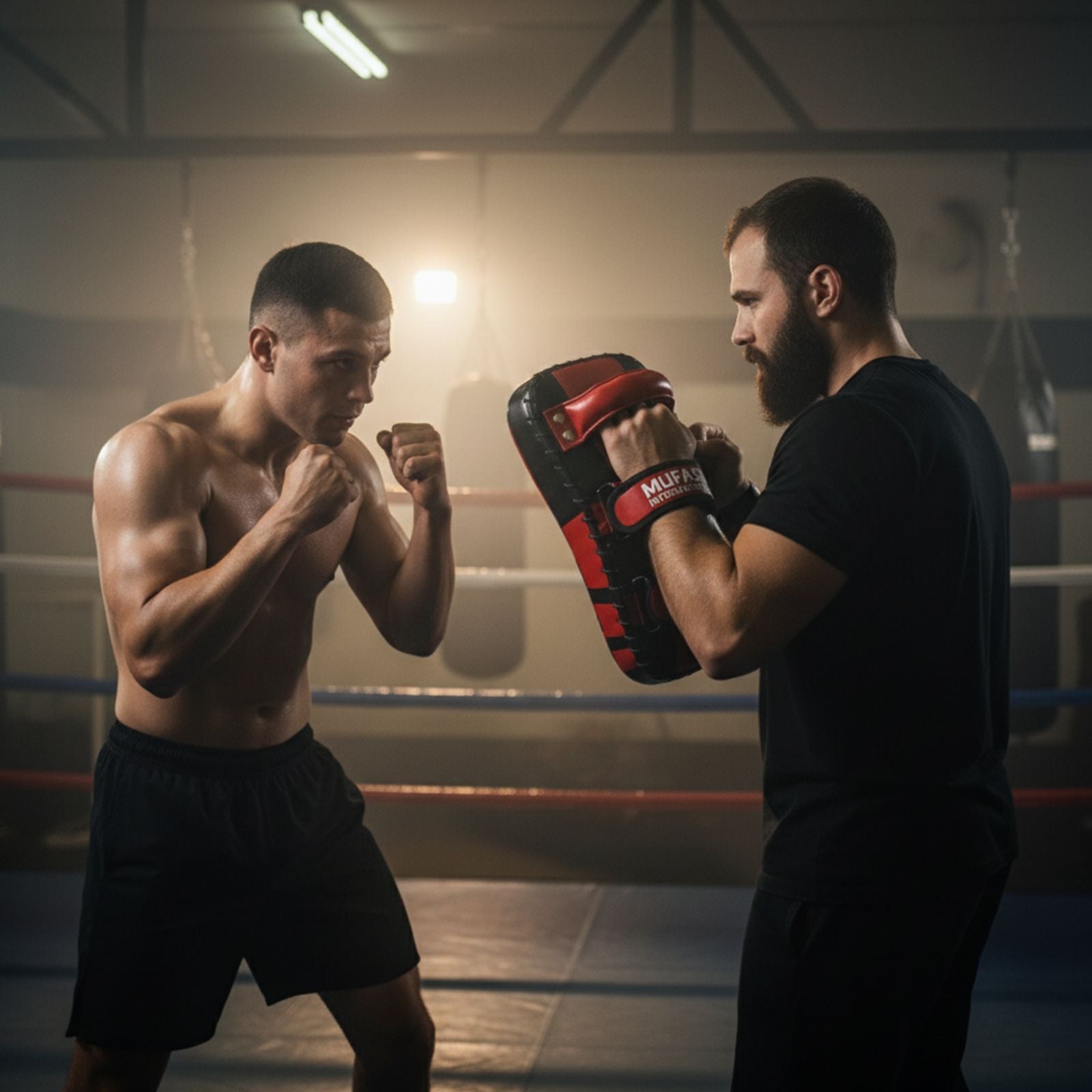 Artificial Leather Thai Pad: Kickboxing & MMA Training