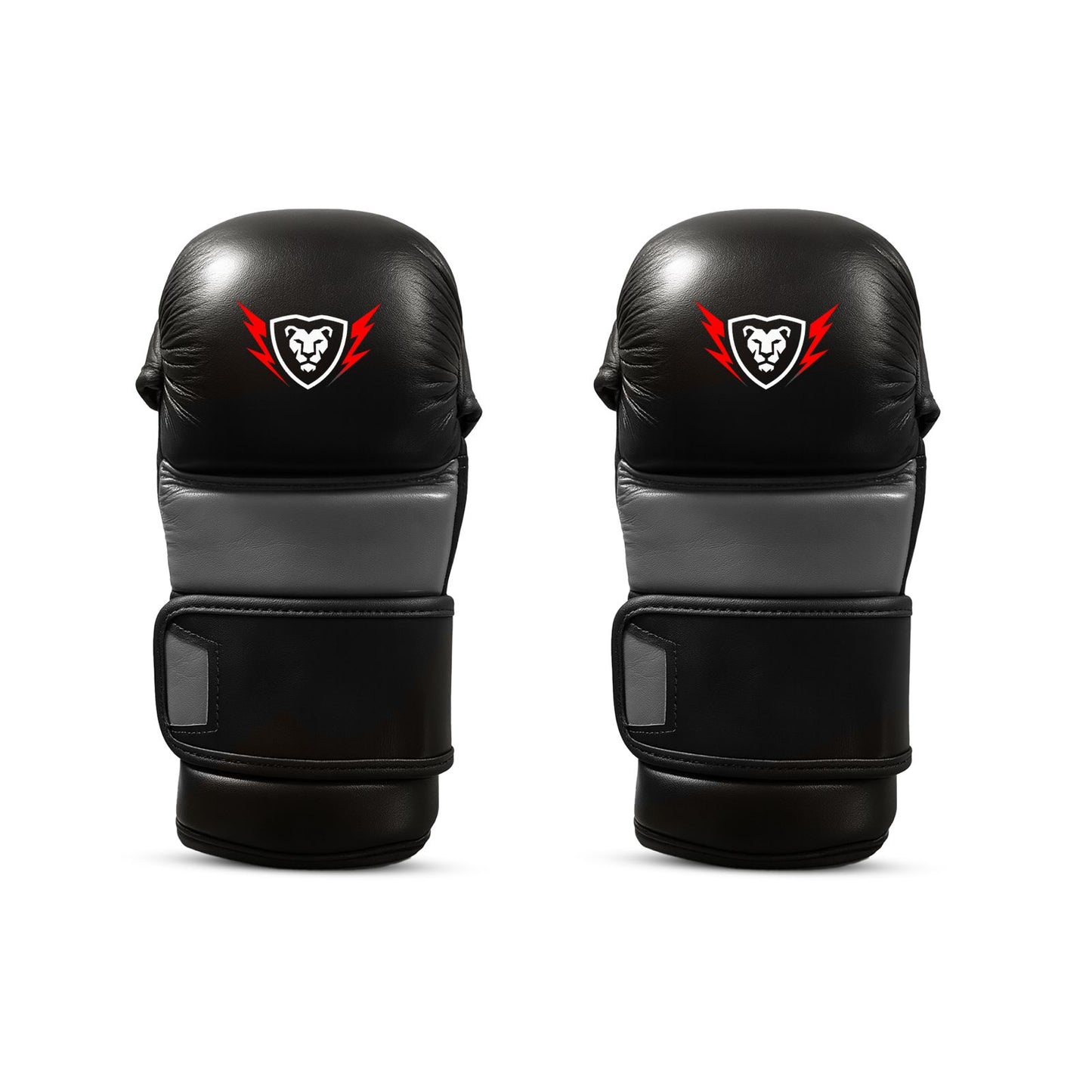 Cowhide Leather Open Palm MMA Fight Gloves 4 Oz - Unisex