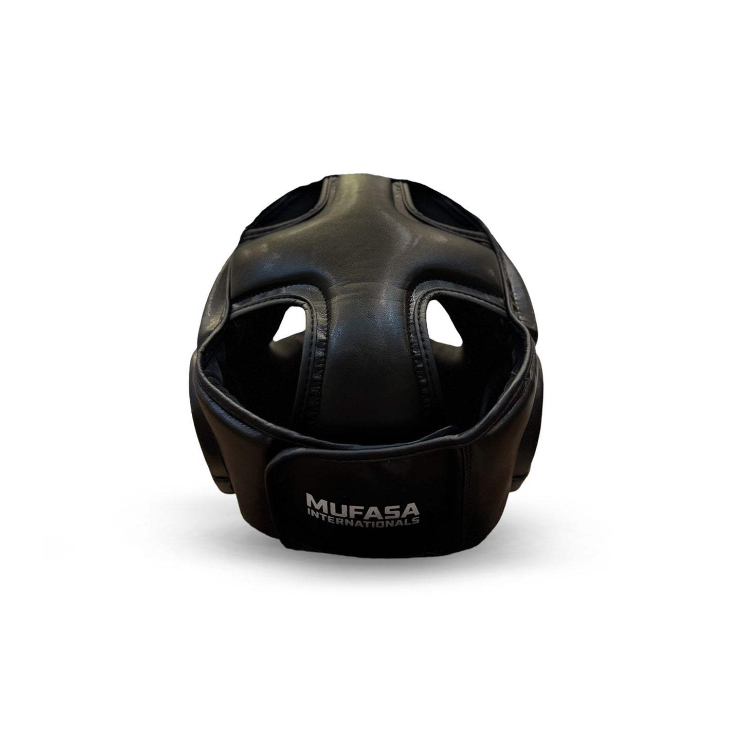 Cowhide Leather Sparring MMA Headguard