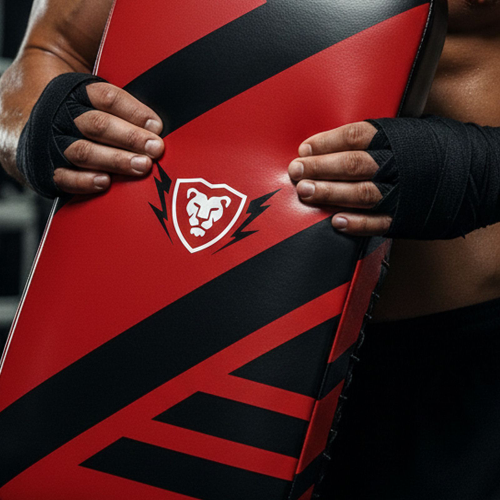 Artificial Leather Thigh Pad Kickboxing & MMA Training