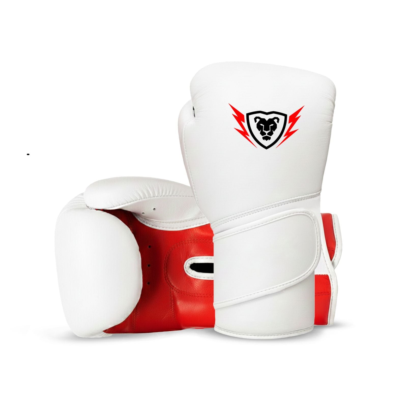 16 oz Cowhide Leather Boxing Gloves: Muay Thai, Kickboxing