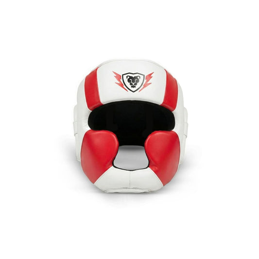 Cowhide Leather Boxing Sparring MMA Headguard 