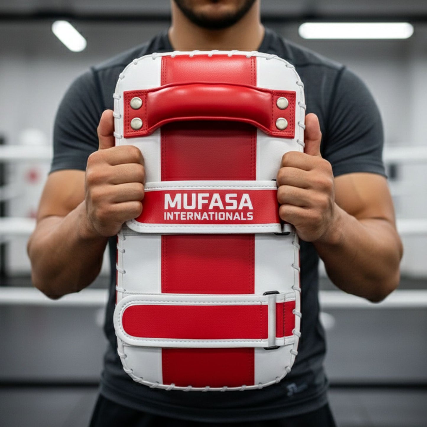 Artificial Leather Thigh Pad Kickboxing & MMA Training