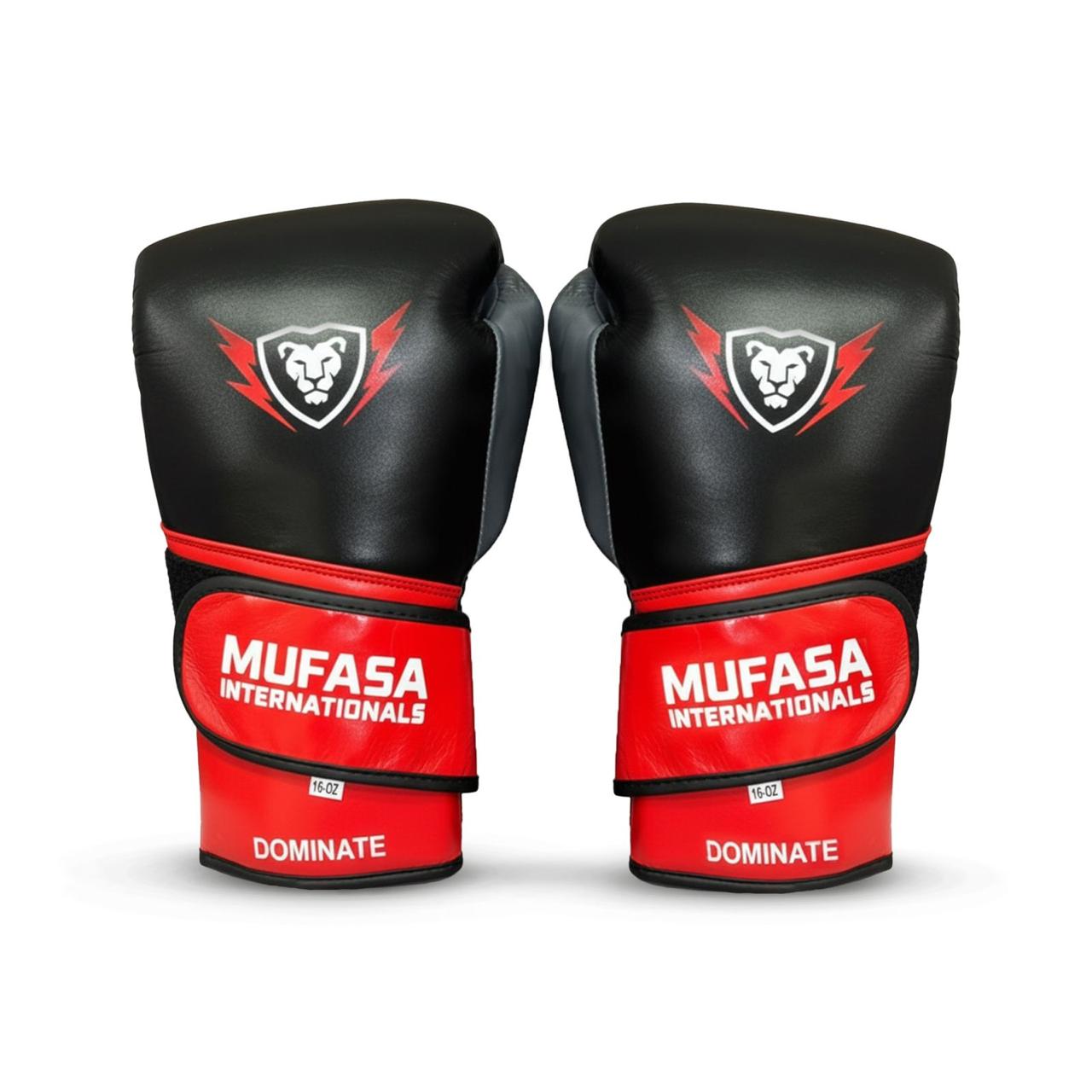 Cowhide Leather Boxing Gloves and HeadGear Set for Boxing