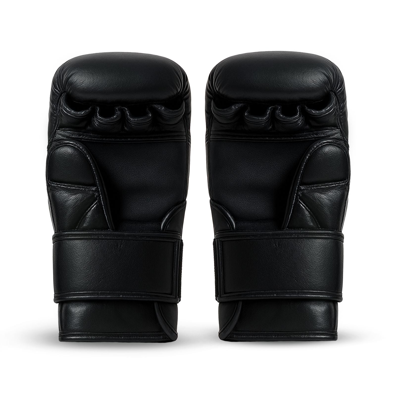 Cowhide Leather Open Palm Gloves and HeadGuard Set 