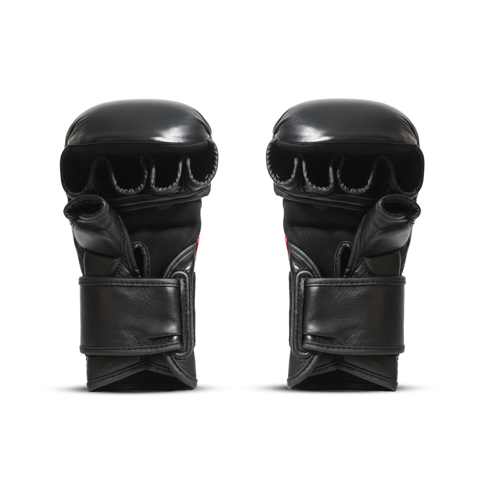 Cowhide Leather Gloves and HeadGear Set UFC Fighter Gloves 