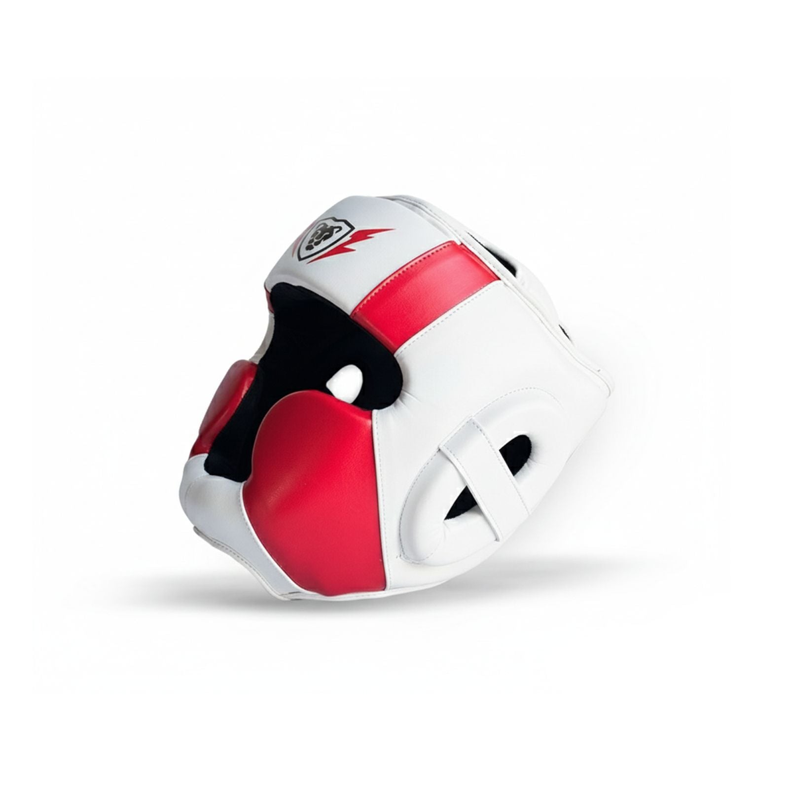 Cowhide Leather Boxing Gloves and HeadGear Set for Boxing 
