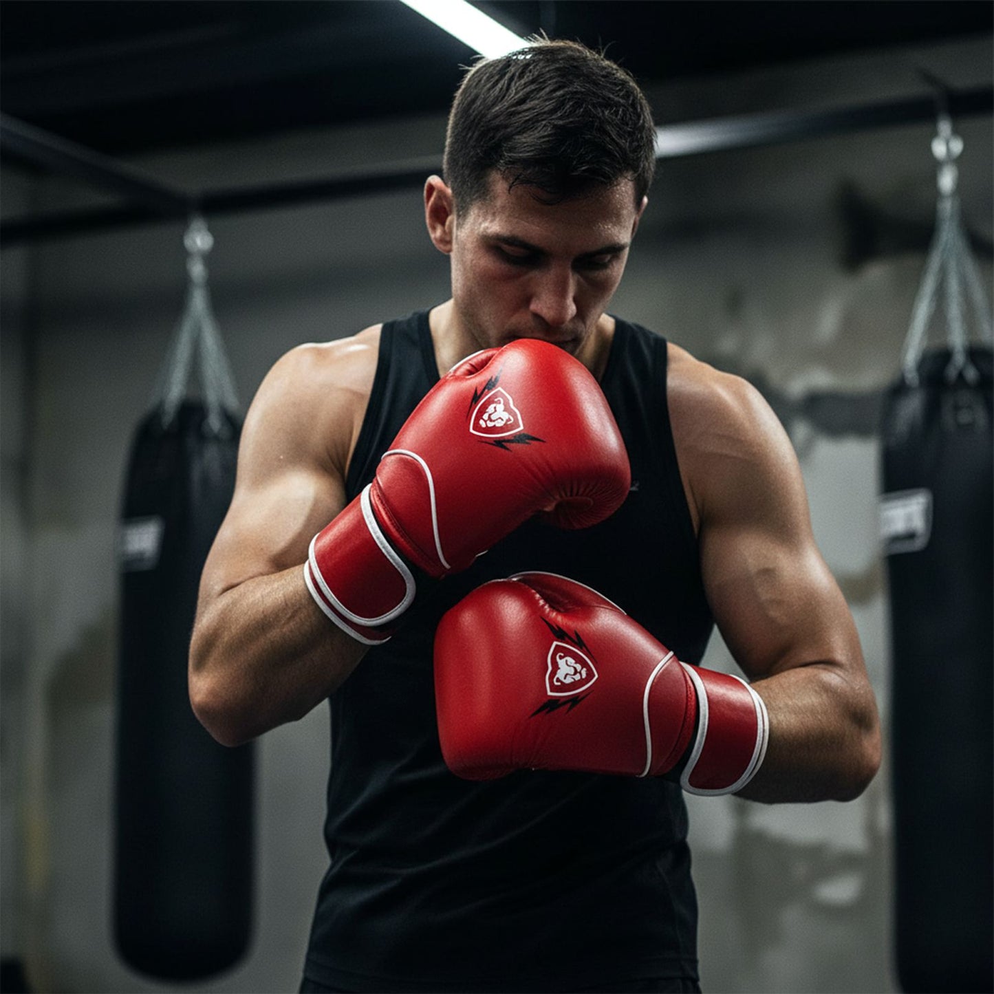 Cowhide Leather Boxing Gloves: Muay Thai, Kickboxing